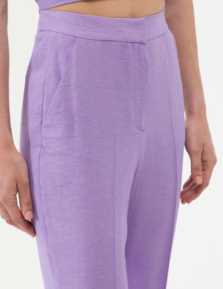 Eflatun Kumaş Pantolon - 50262600019