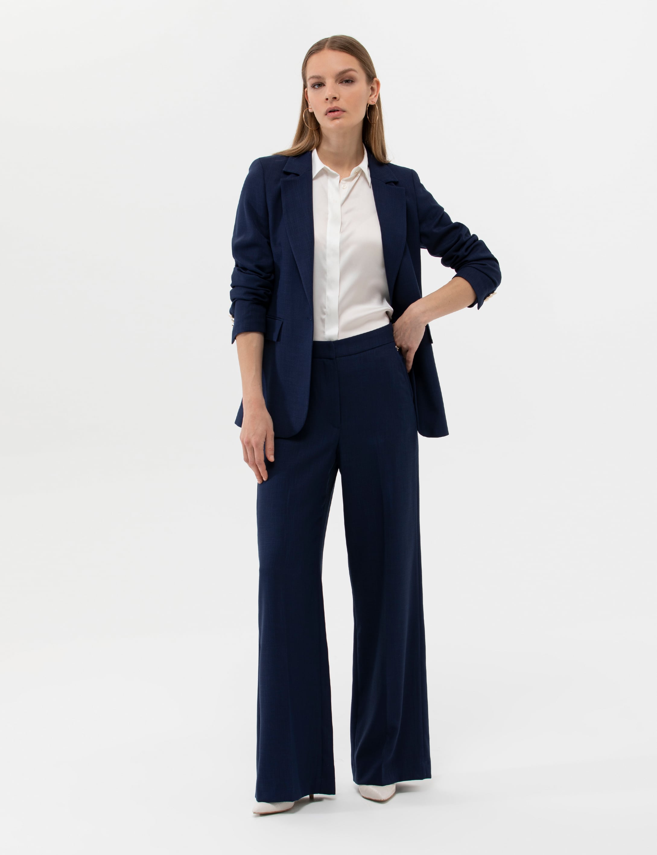 Lacivert Blazer Ceket