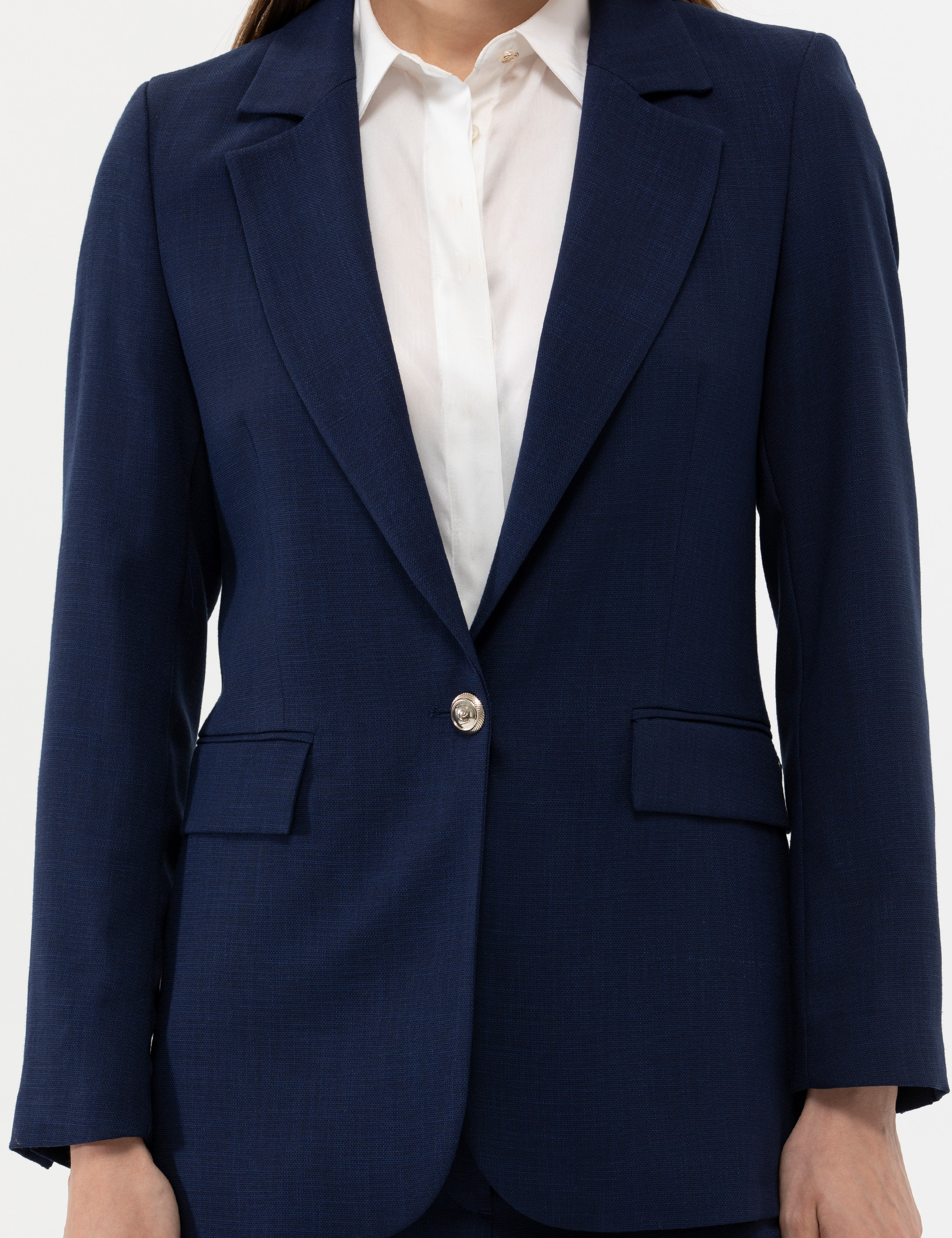 Lacivert Blazer Ceket - Image 6