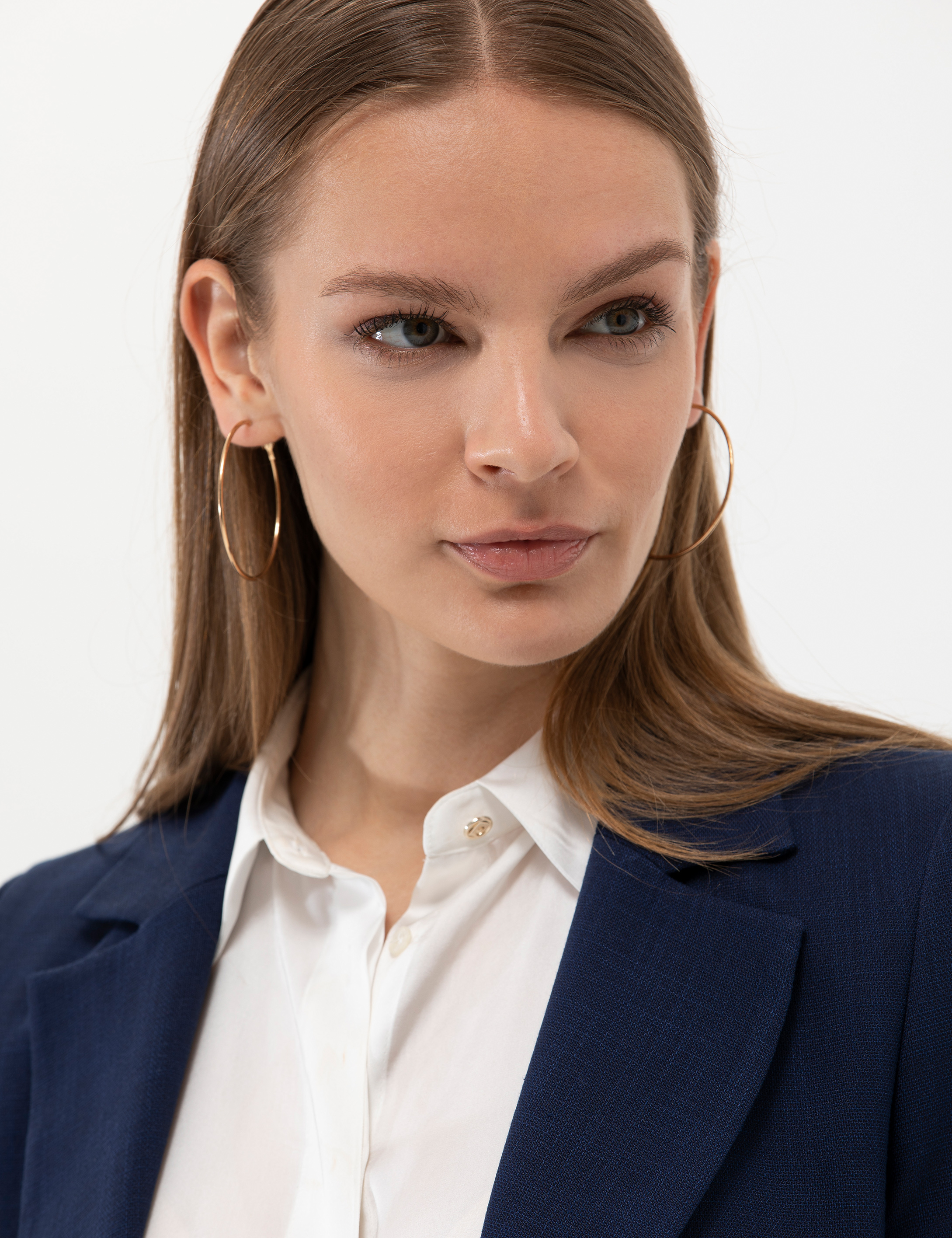 Lacivert Blazer Ceket - Image 3