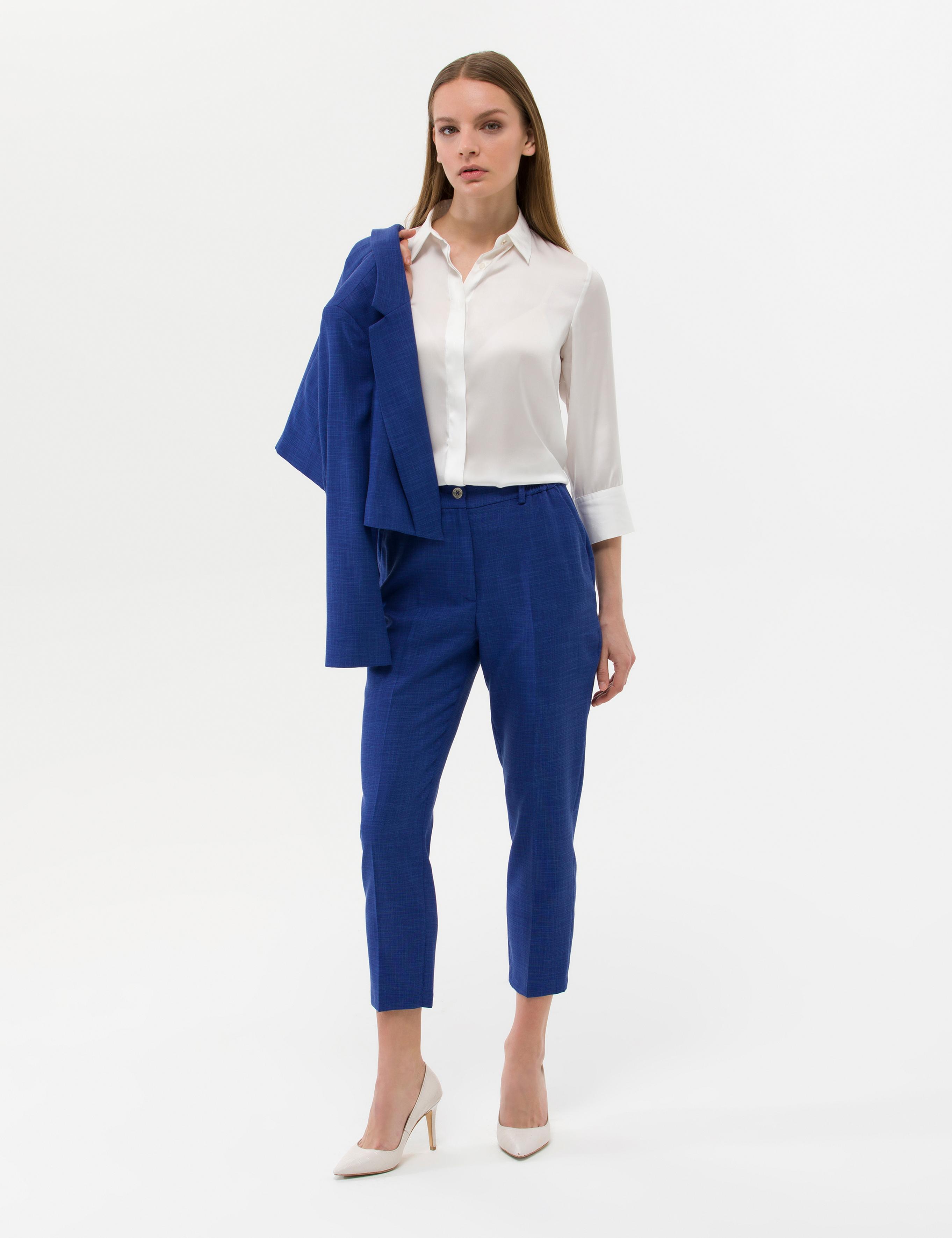 İndigo Kumaş Pantolon