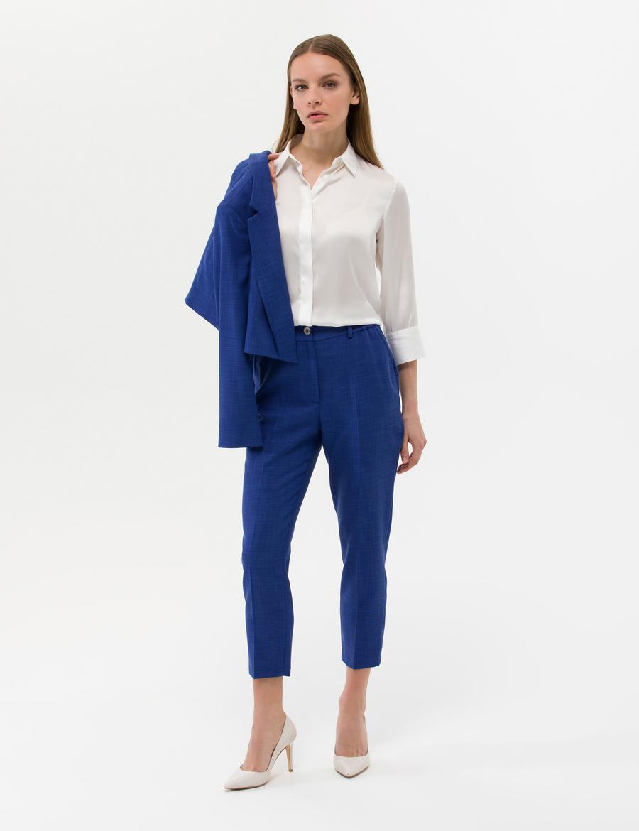 İndigo Kumaş Pantolon