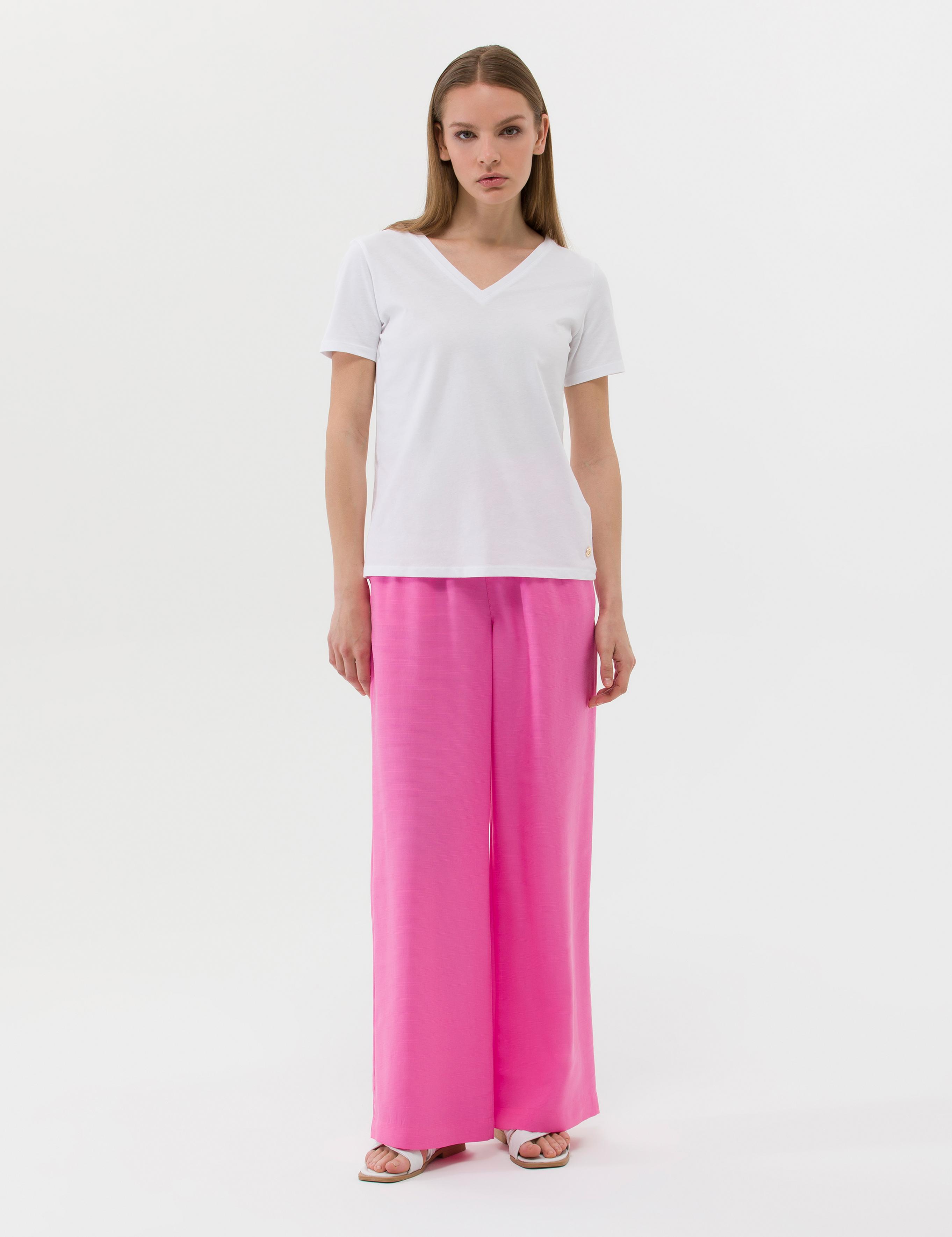 Beyaz Comfort Fit Tişört