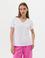 Beyaz Comfort Fit Tişört