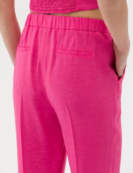 Fuşya Kumaş Pantolon - 50262600003