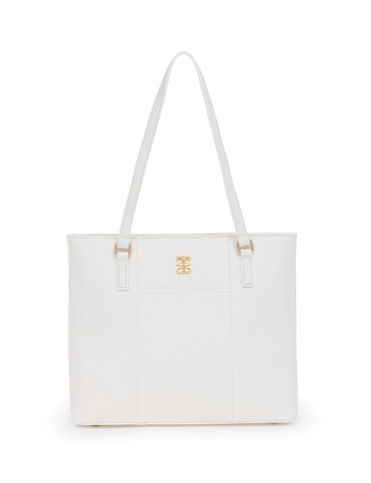 Beyaz Omuz Çantası - 50279358001