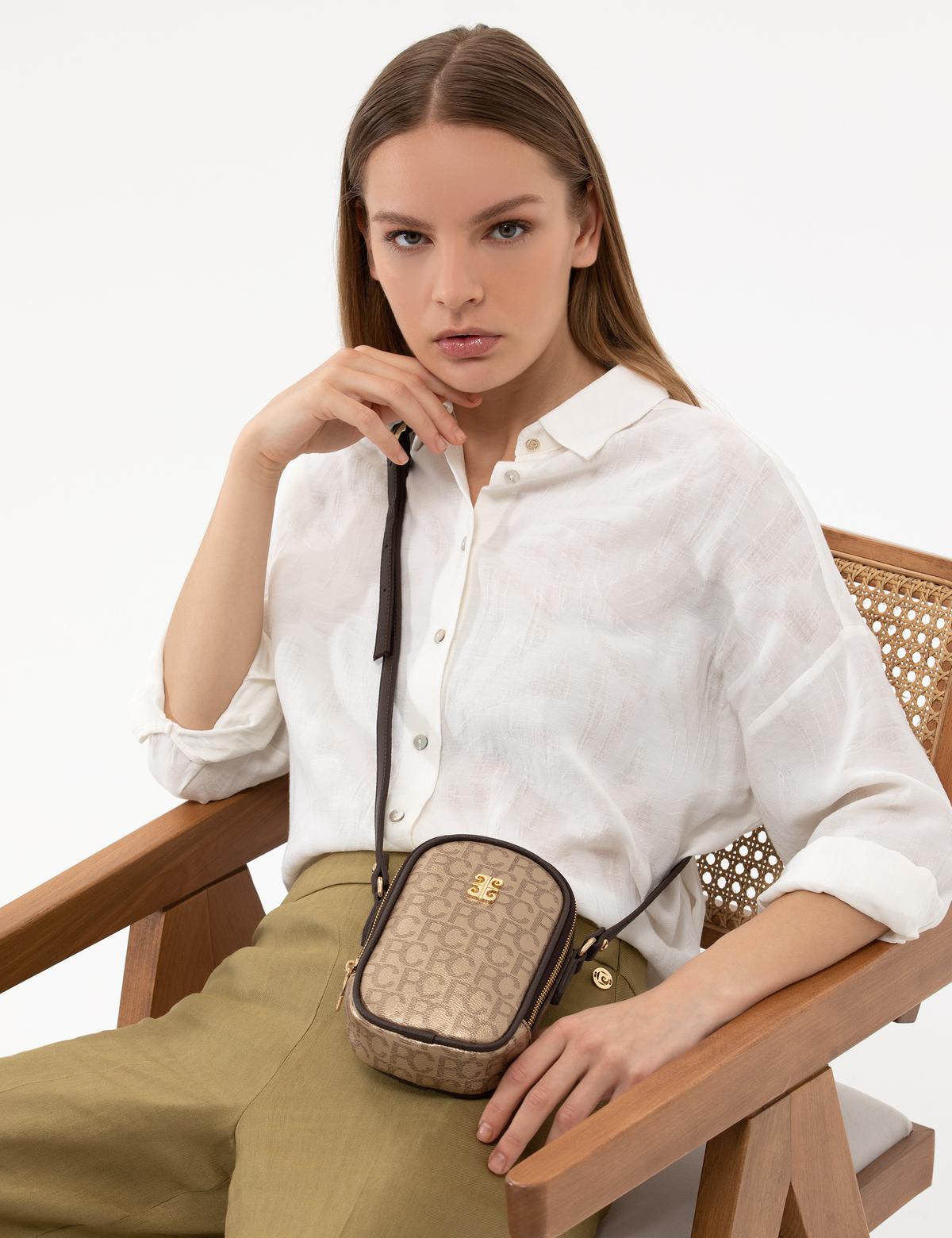 Sarı Çapraz Çantası