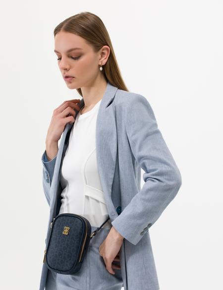 Lacivert Çapraz Çantası - 50279204005