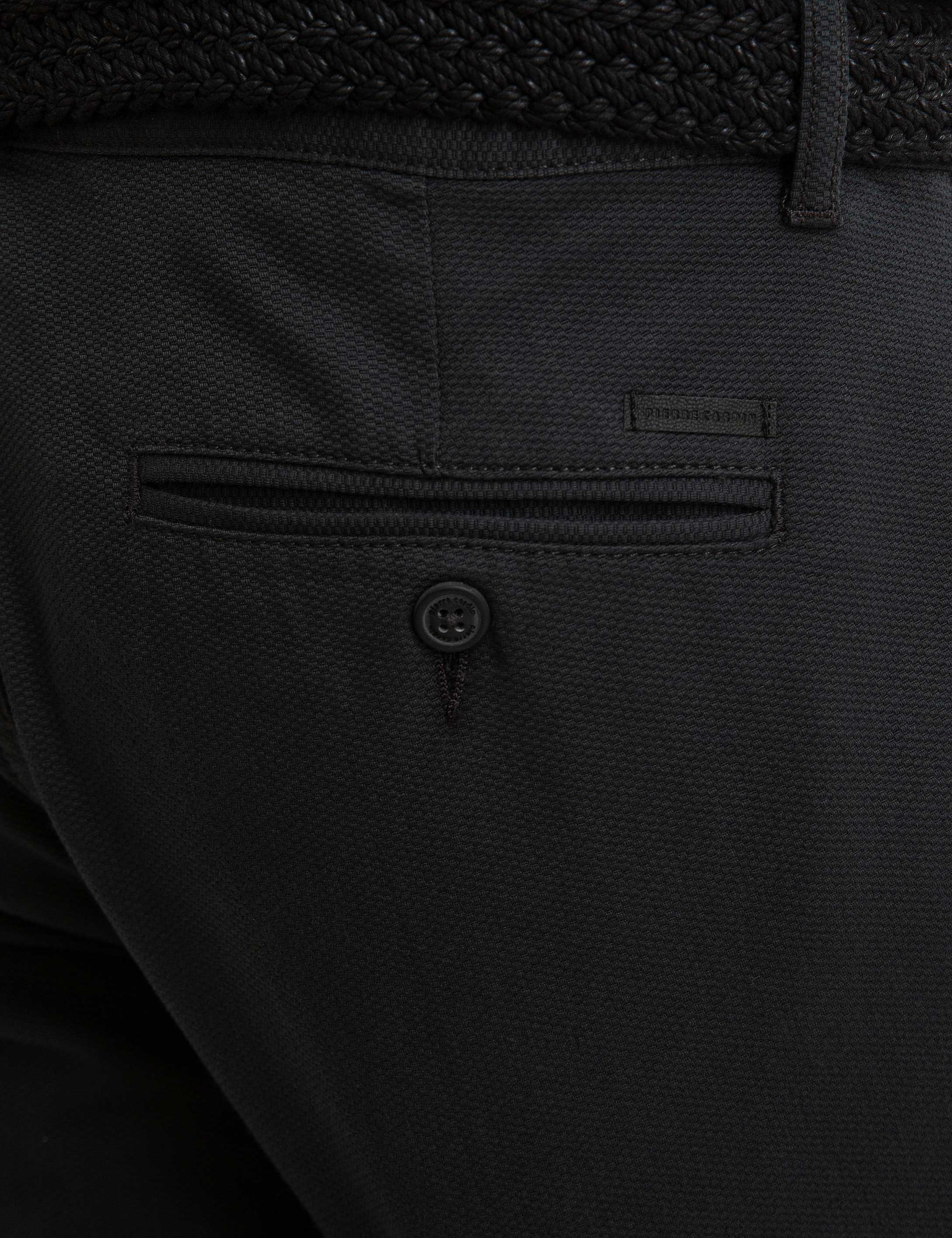 Antrasit Gri Slim Fit Chino Pantolon - Image 4