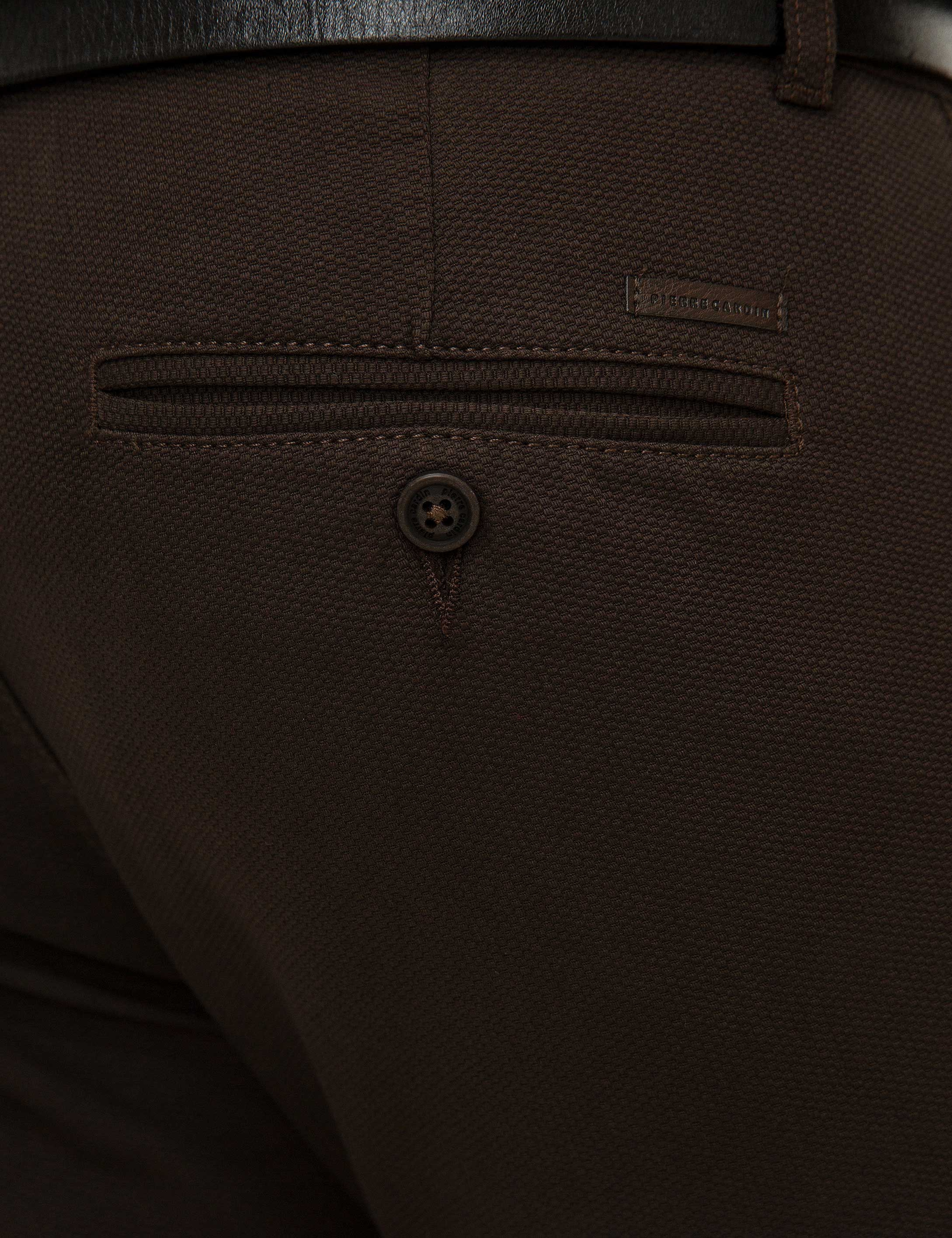 Kahverengi Slim Fit Chino Pantolon