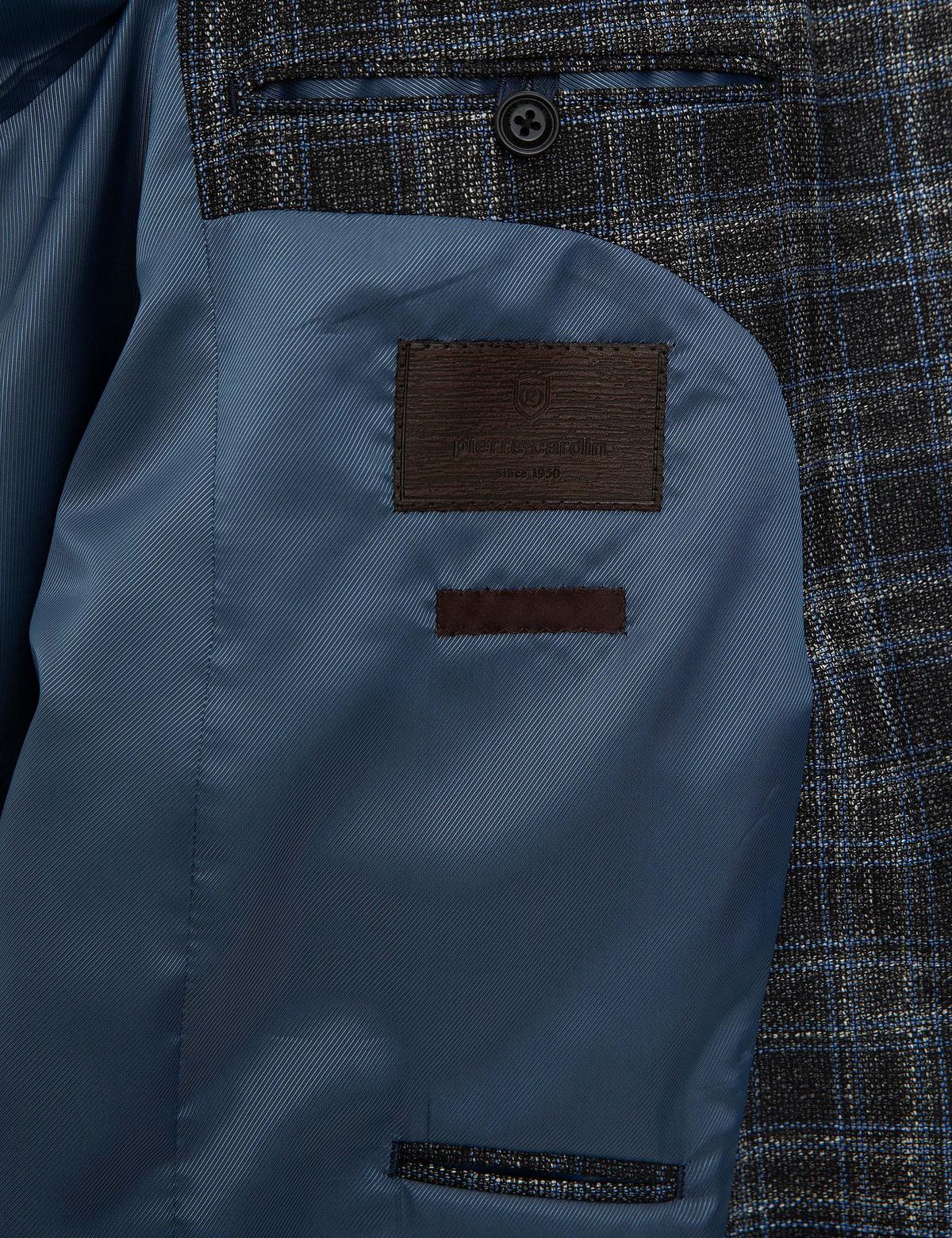 Ekose Füme Slim Fit Ceket - 50225982041