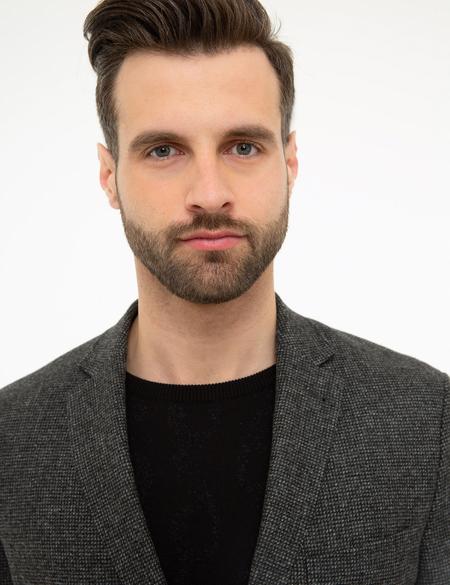 Füme Slim Fit Ceket - 50225968008