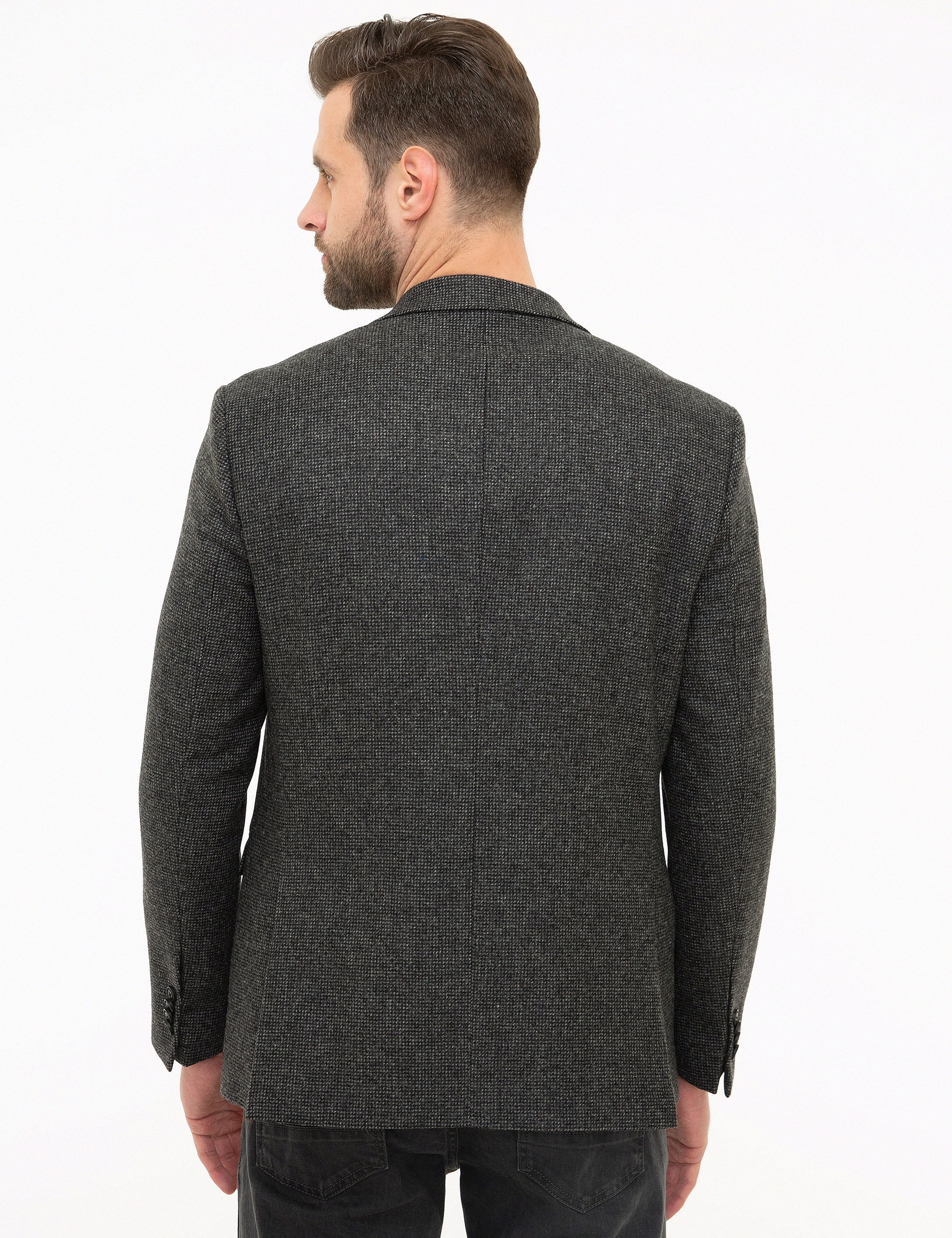 Füme Slim Fit Ceket - Image 4