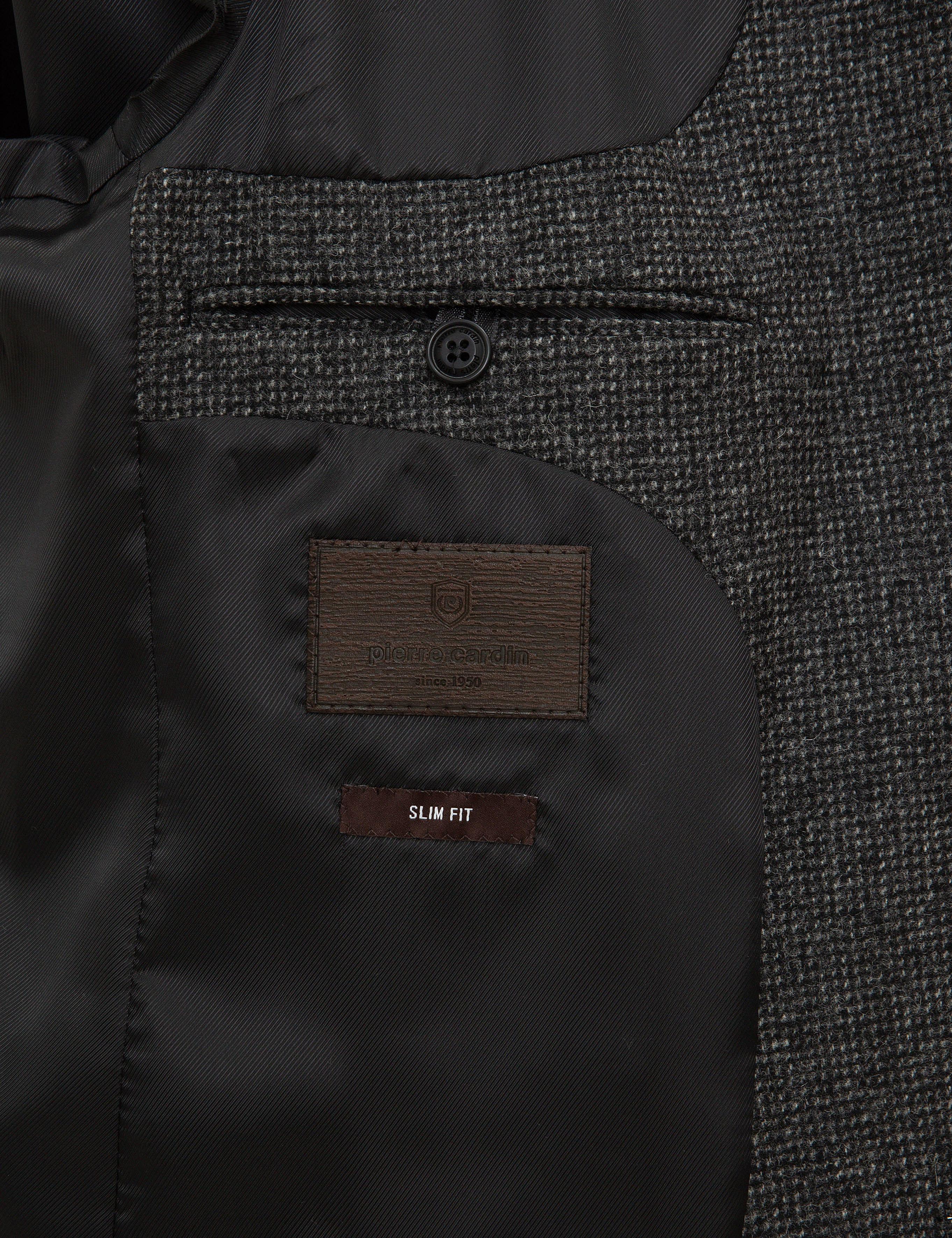 Füme Slim Fit Ceket