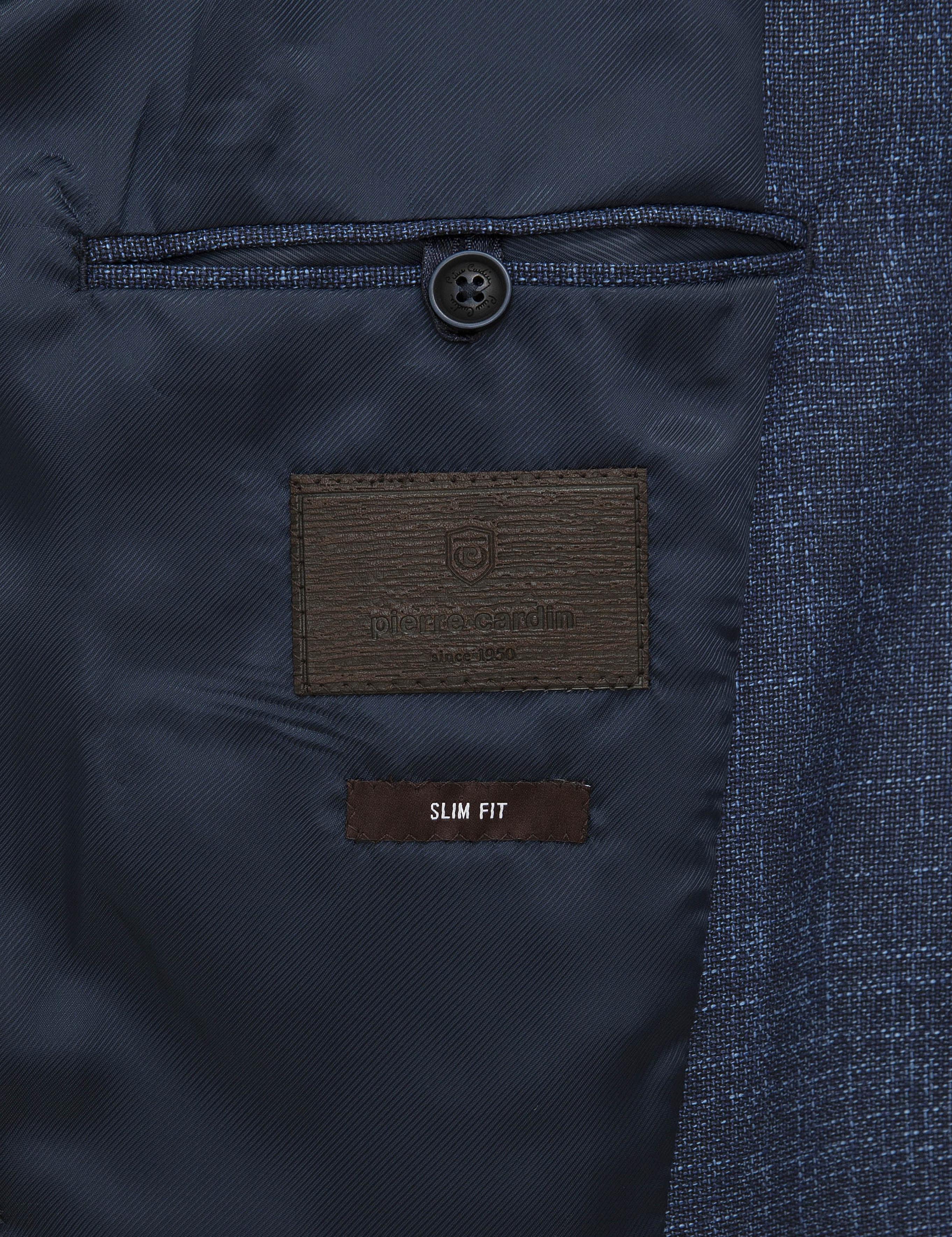 Açık Lacivert Slim Fit Ceket