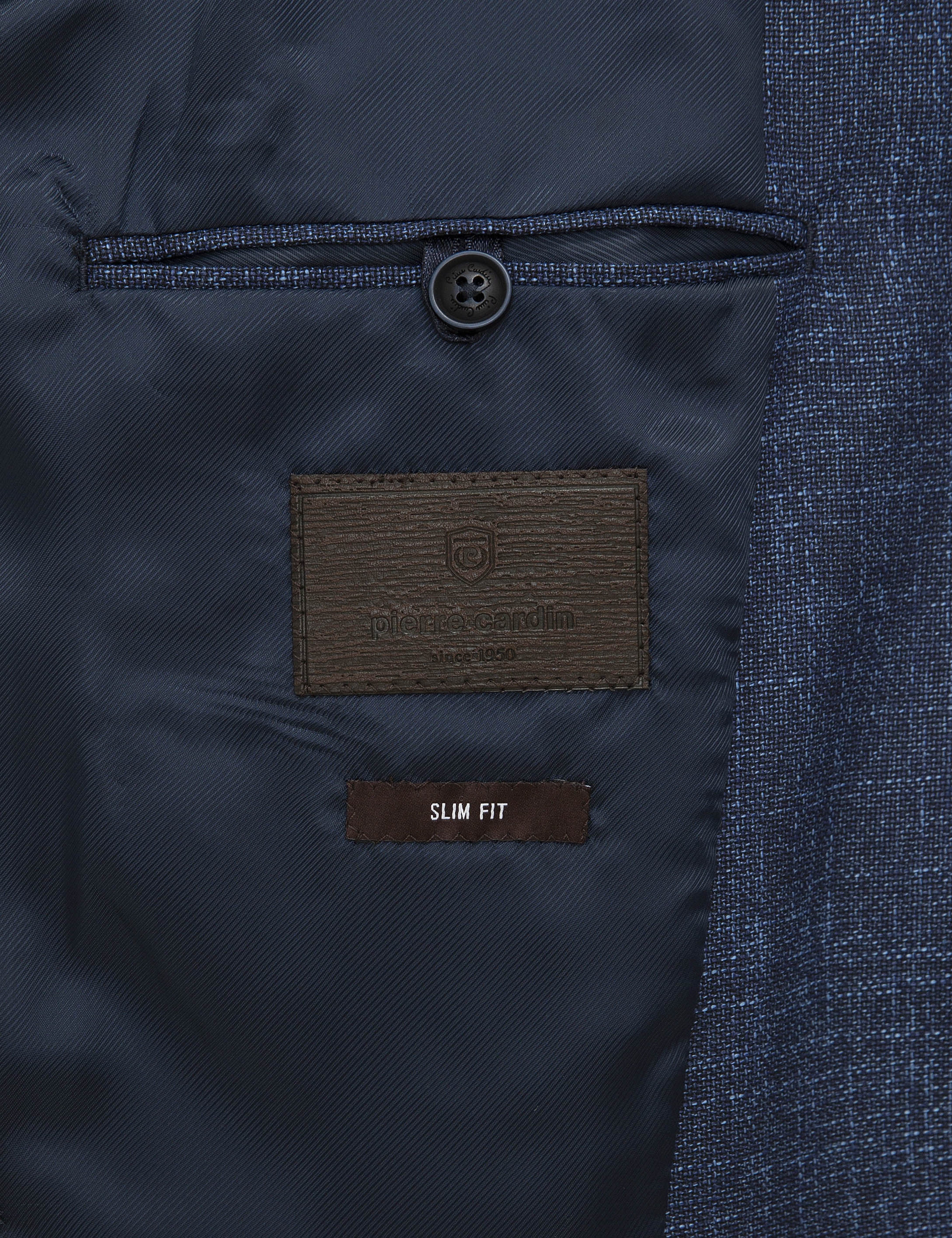 Açık Lacivert Slim Fit Ceket