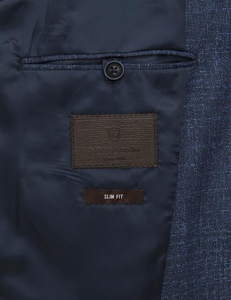 Açık Lacivert Slim Fit Ceket - 50225981077