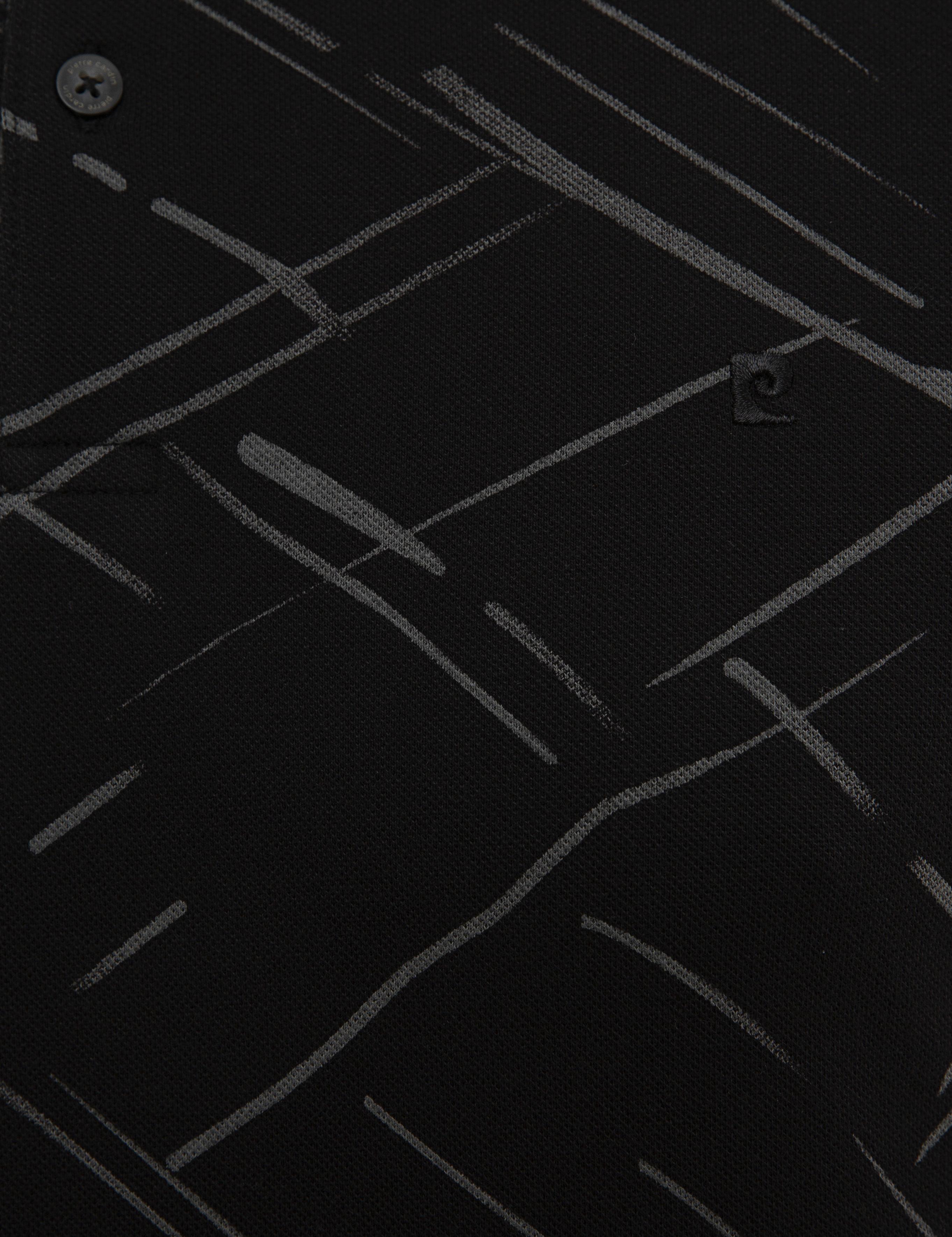 Siyah Slim Fit Polo Yaka T-Shirt