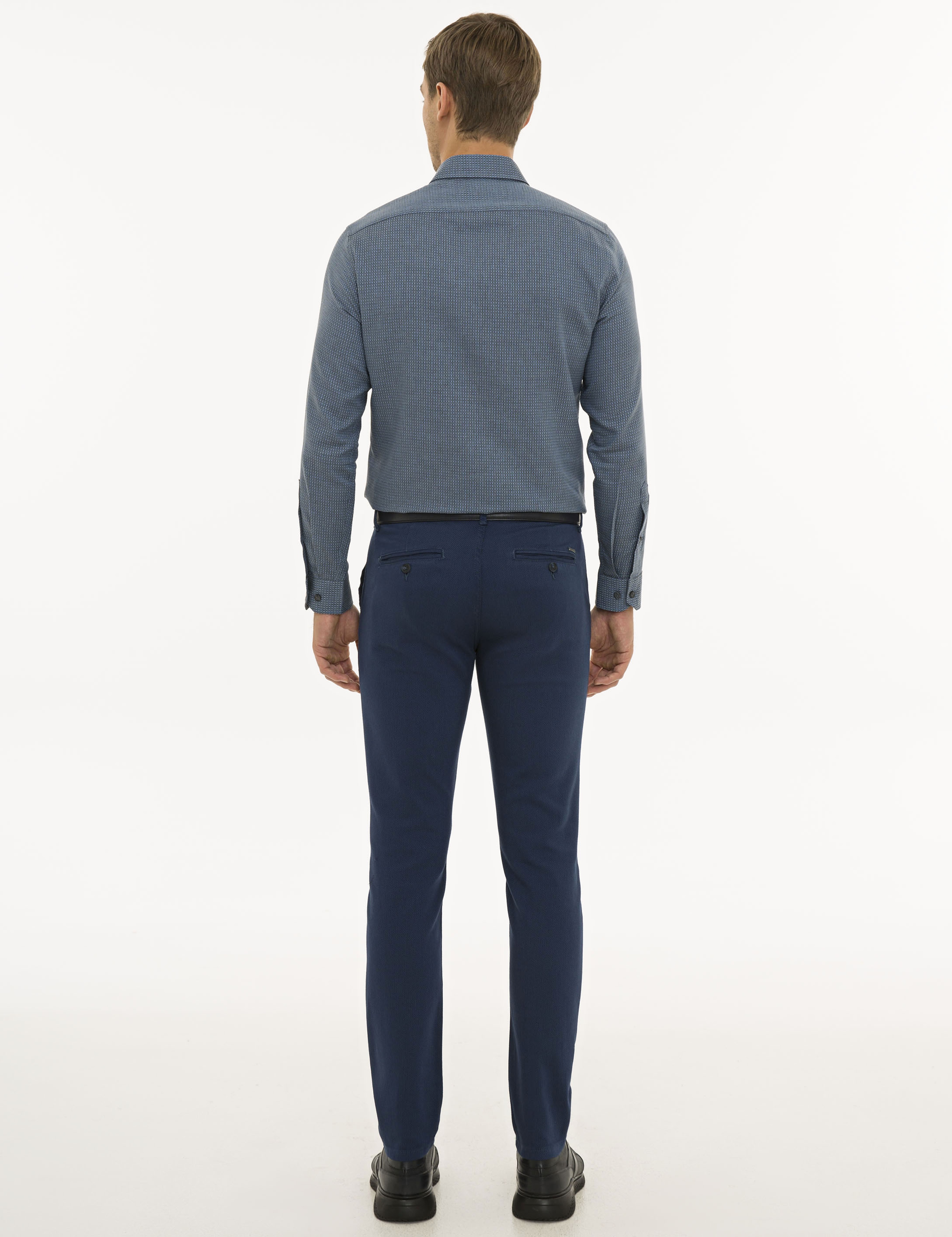 İndigo Slim Fit Chino Pantolon - Image 3