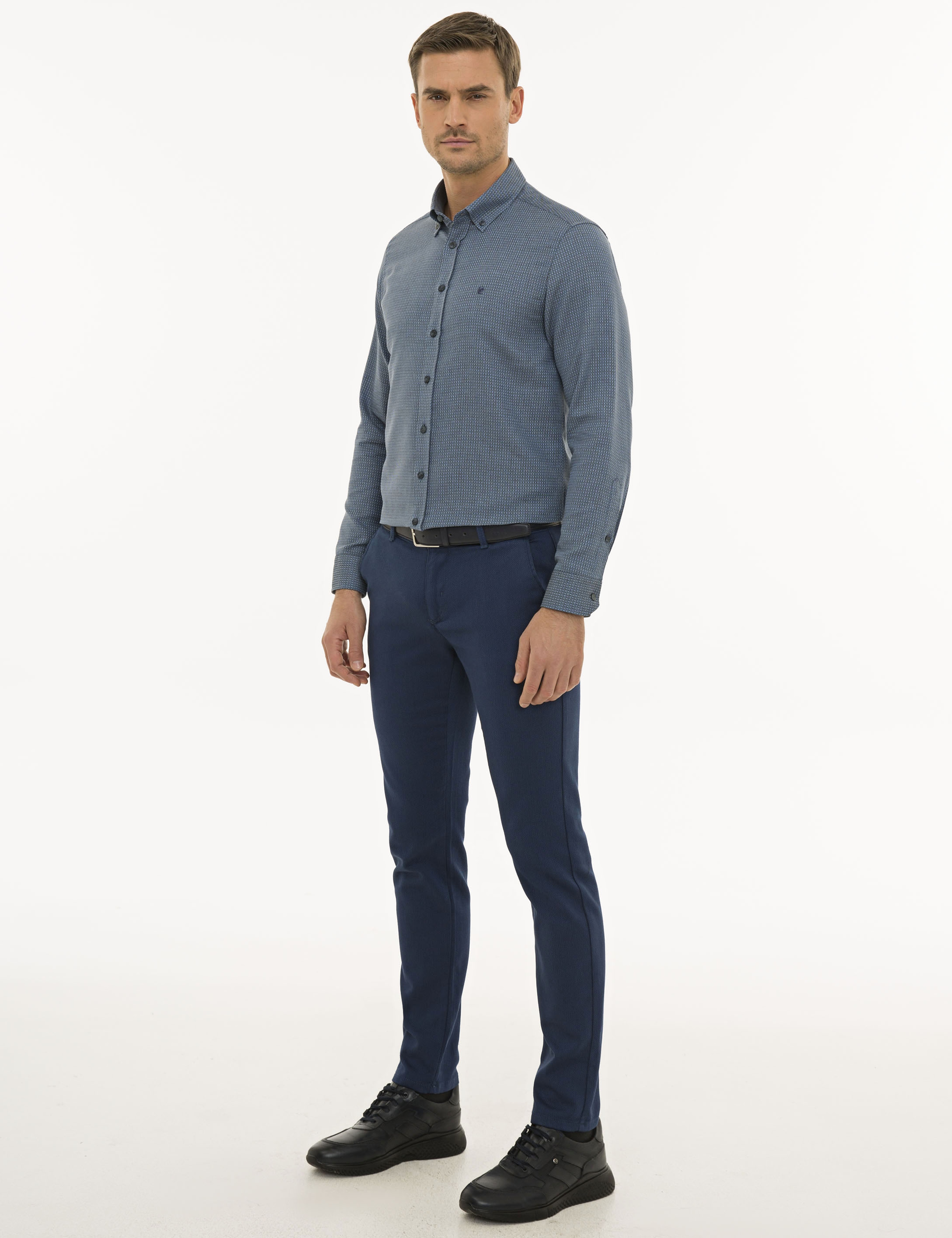 İndigo Slim Fit Chino Pantolon - Image 2