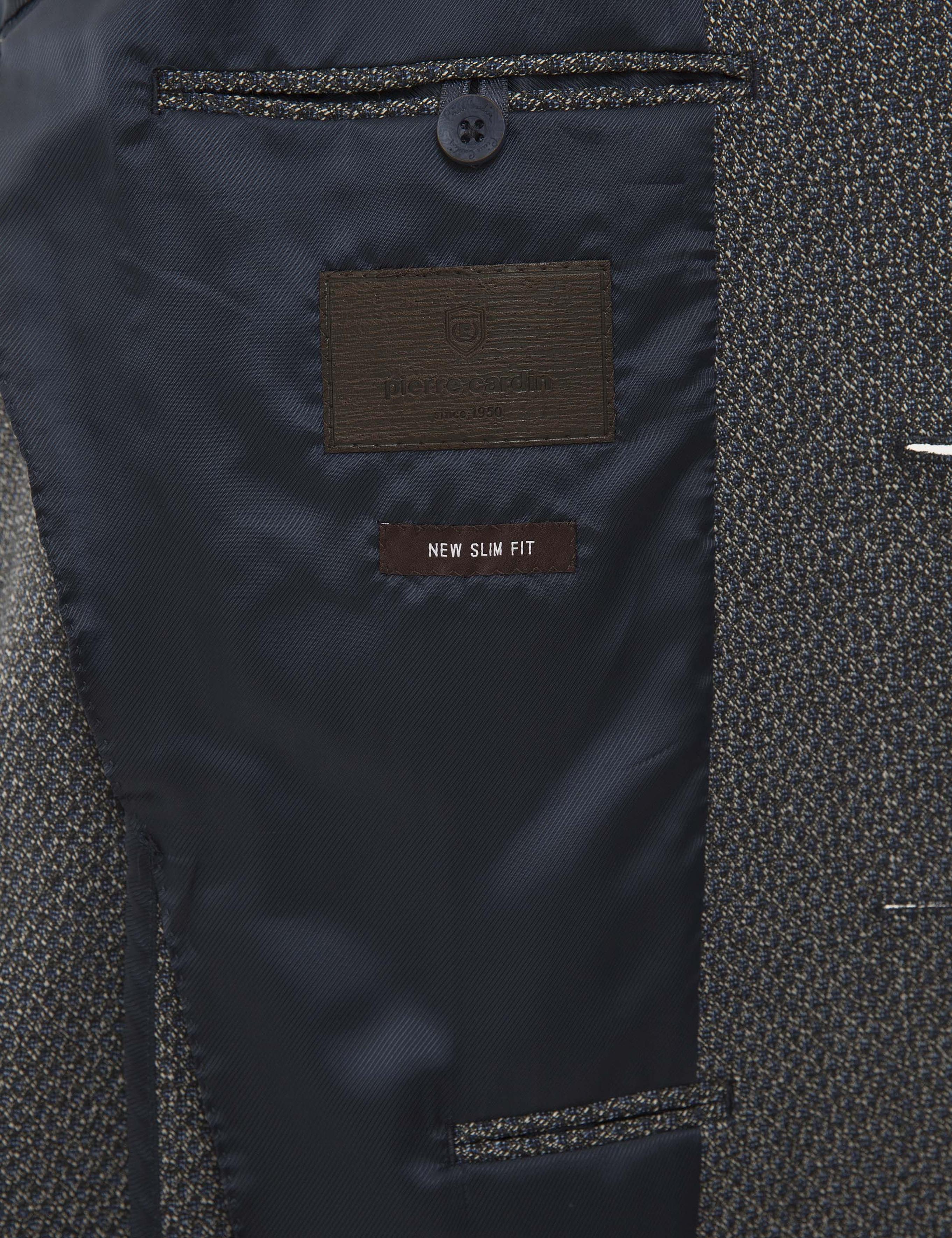 Gri Ekstra Slim Fit Ceket