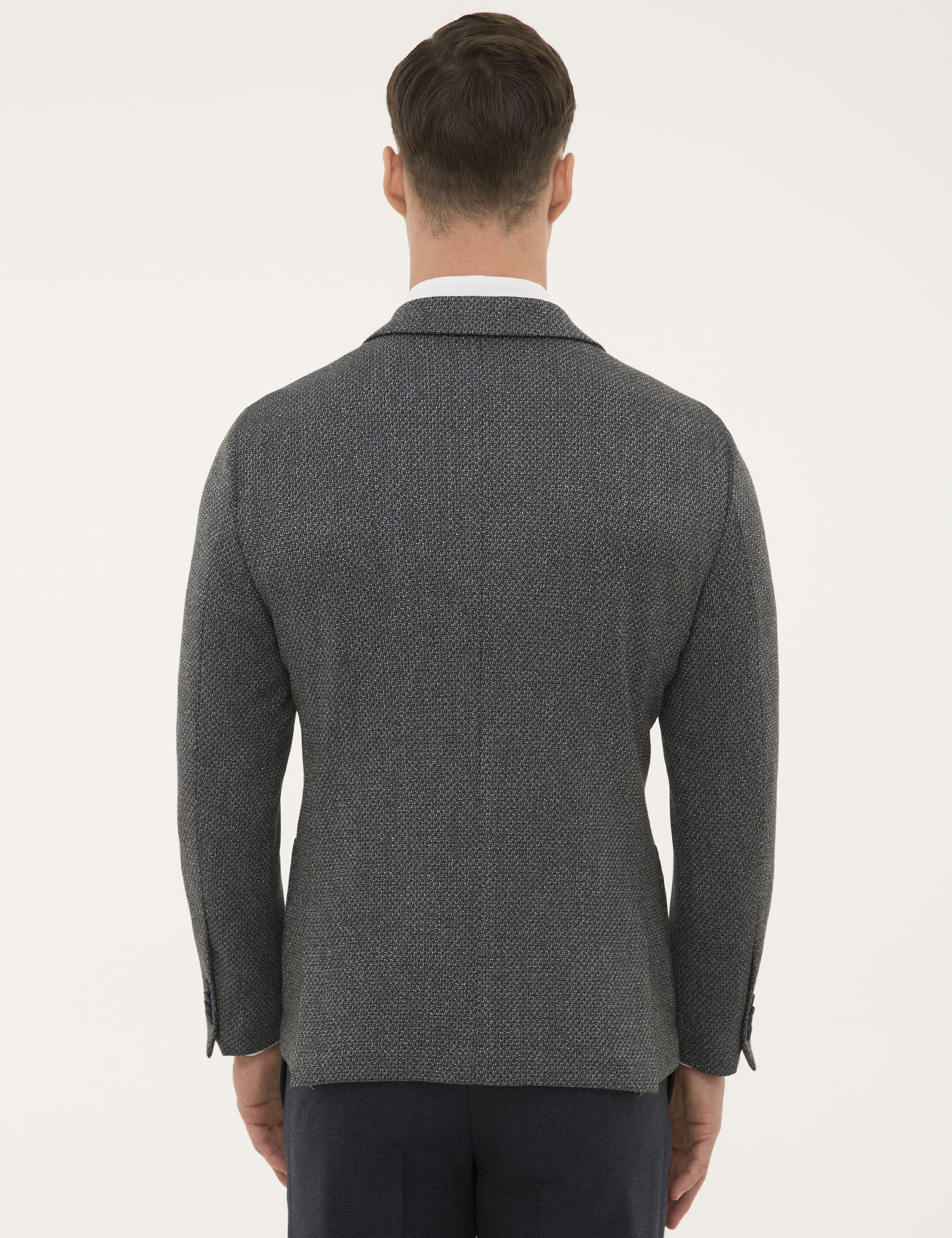 Gri Ekstra Slim Fit Ceket