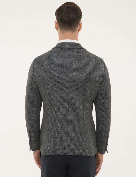 Gri Ekstra Slim Fit Ceket - 50225998044