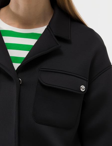 Siyah Regular Fit Örme Ceket - 50260104010