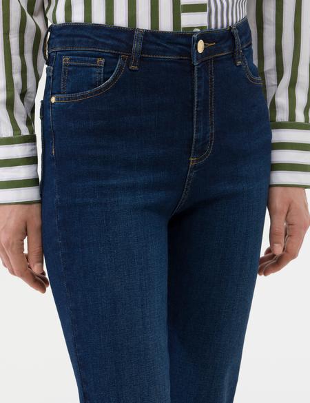Koyu İndigo Slim Strong Jean Pantolon - 50262570011