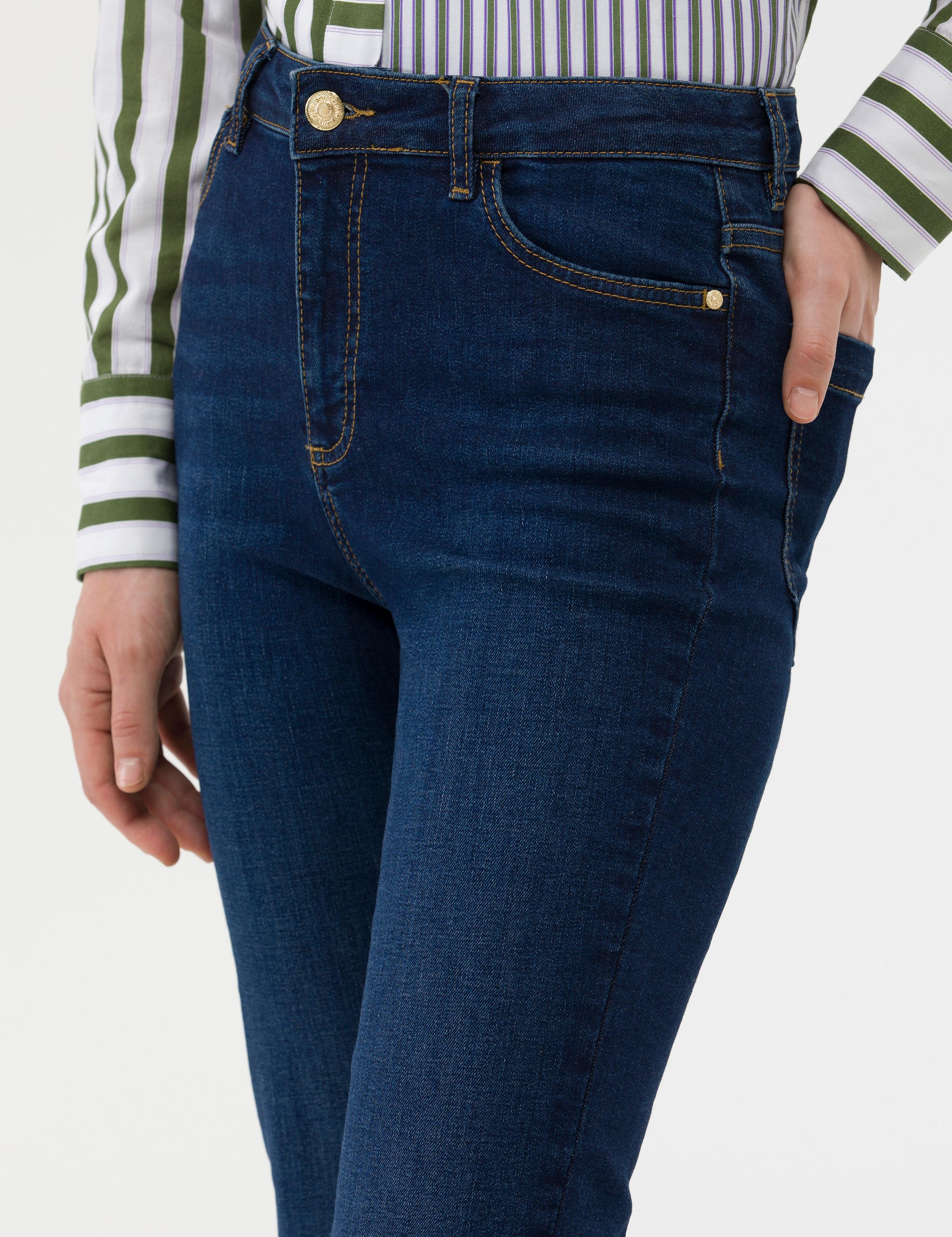 Koyu İndigo Slim Strong Jean Pantolon