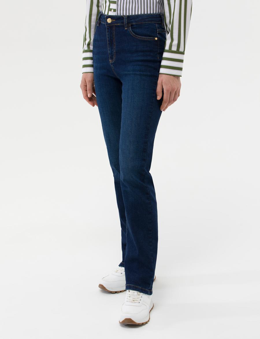 Koyu İndigo Slim Strong Jean Pantolon