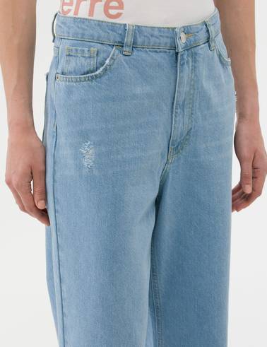 Açık Mavi Jean Pantolon