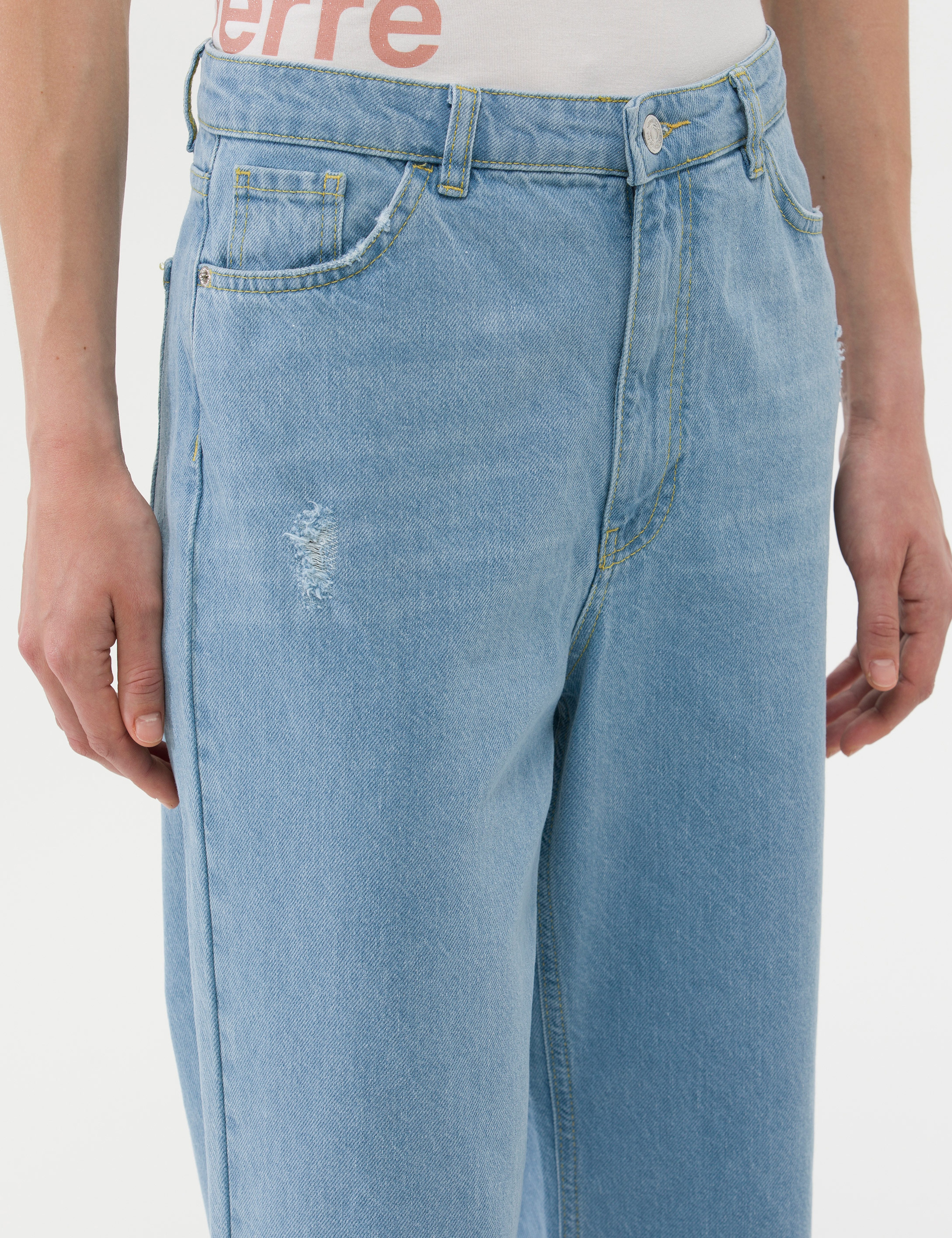 Açık Mavi Jean Pantolon - Image 6