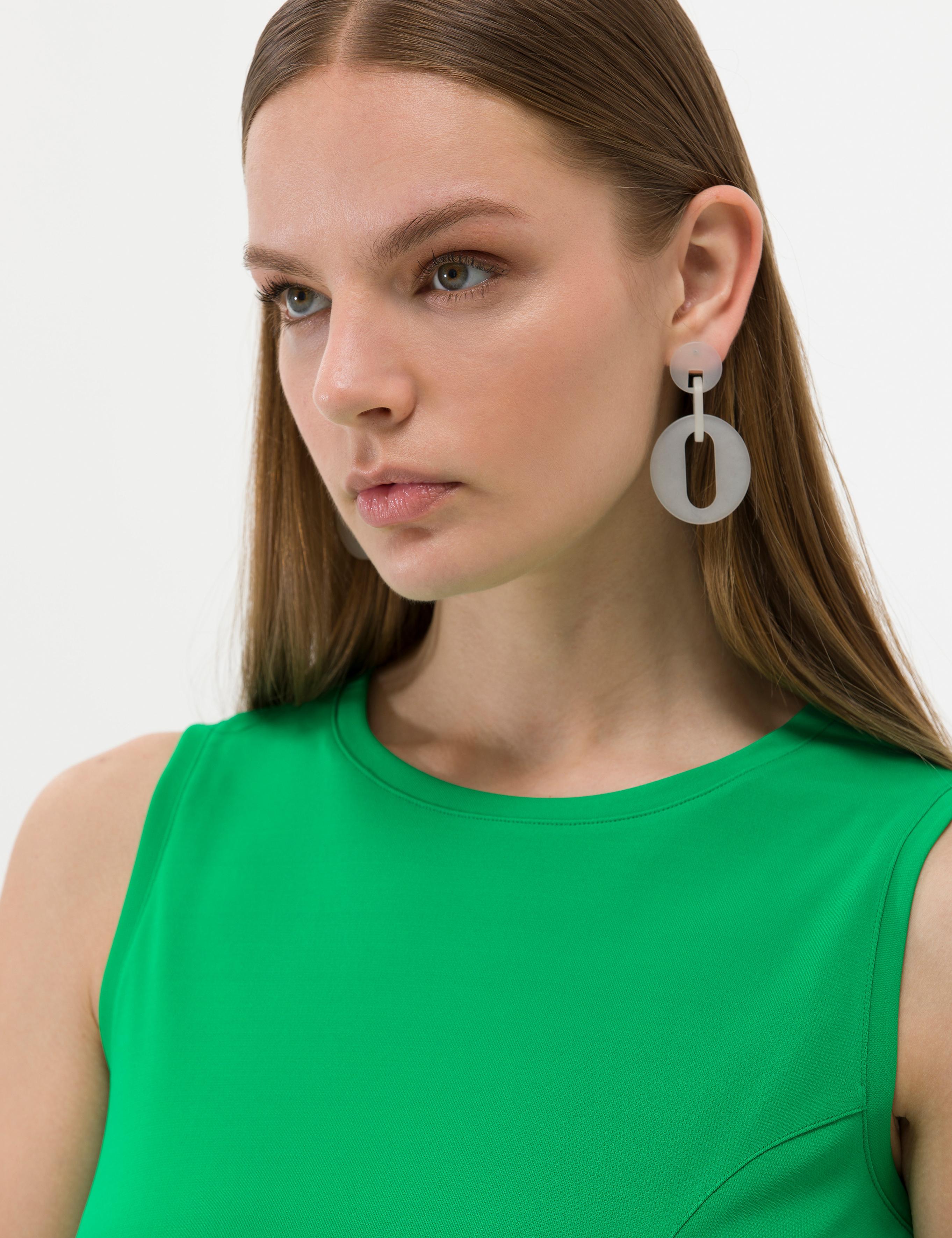 Zümrüt A Kesim Kolsuz Bluz