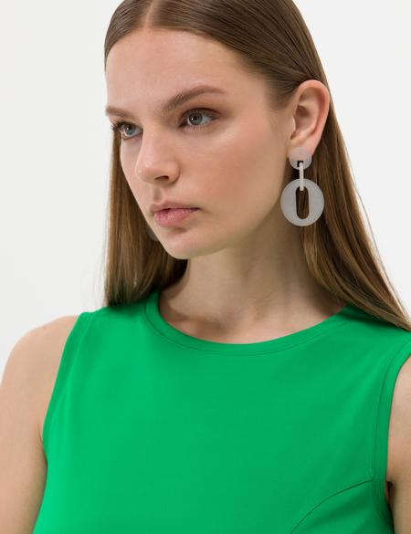 Zümrüt A Kesim Kolsuz Bluz - 50263009041