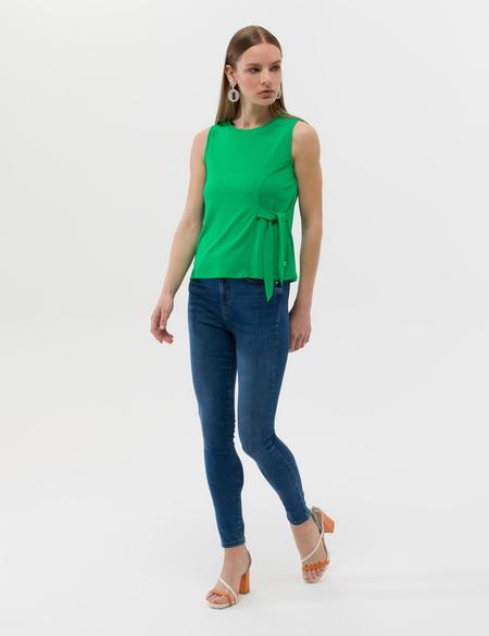 Zümrüt A Kesim Kolsuz Bluz - 50263009041