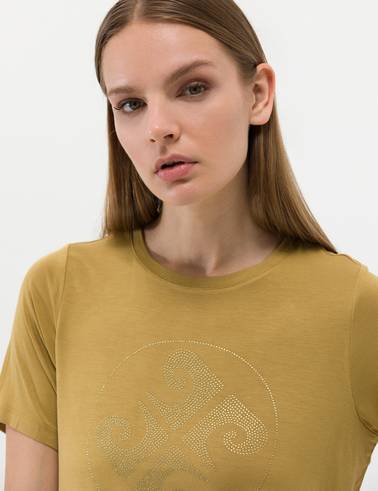 Yeşil Comfort Fit Tişört