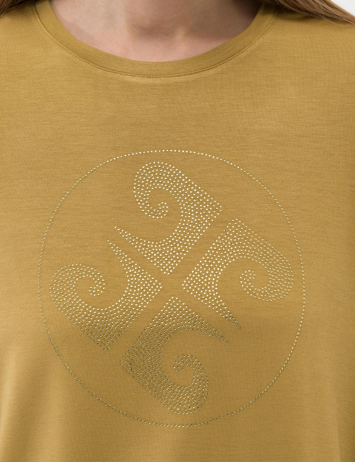 Yeşil Comfort Fit Tişört - 50263400024