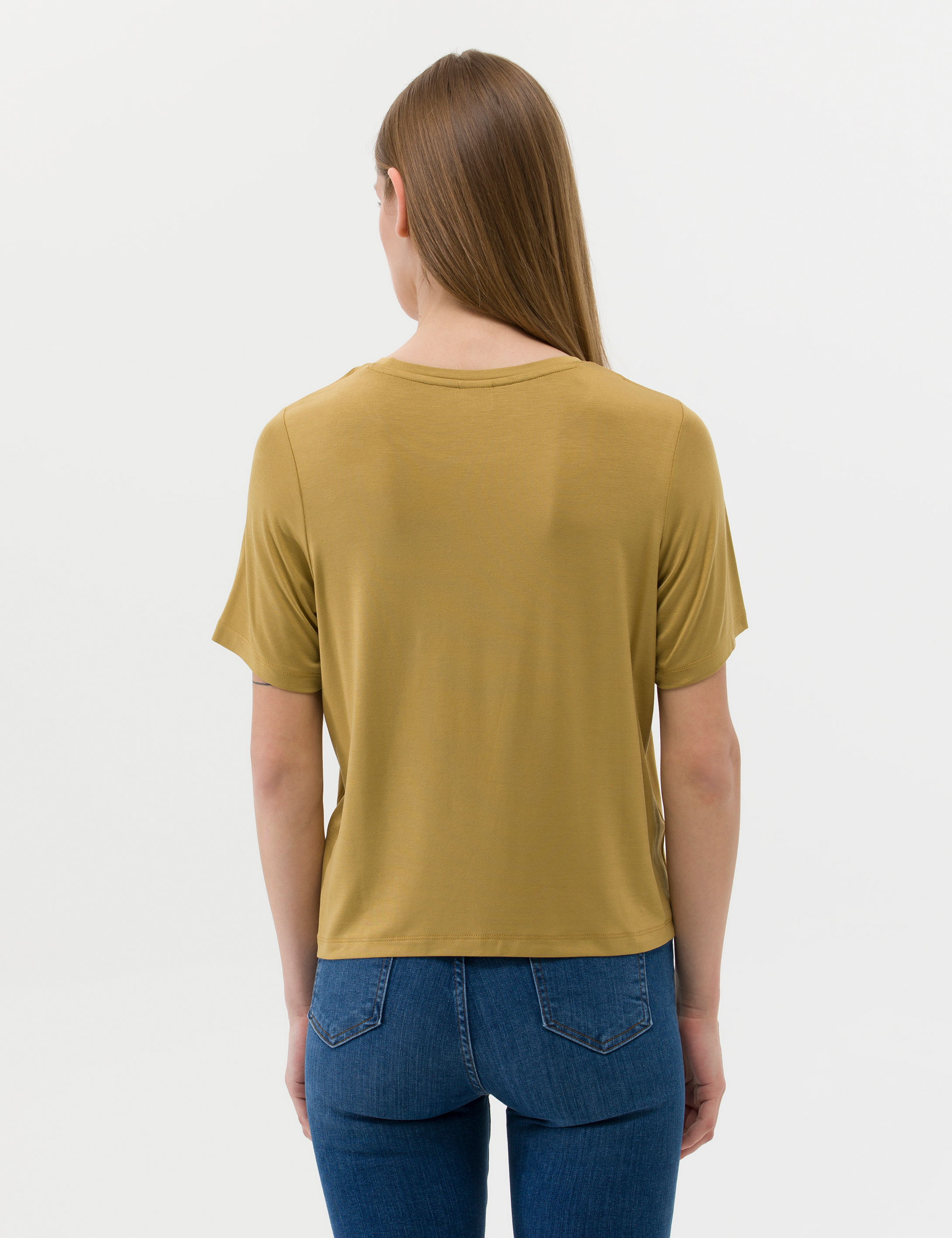 Pierre Cardin Yeşil Comfort Fit Tişört görsel 5