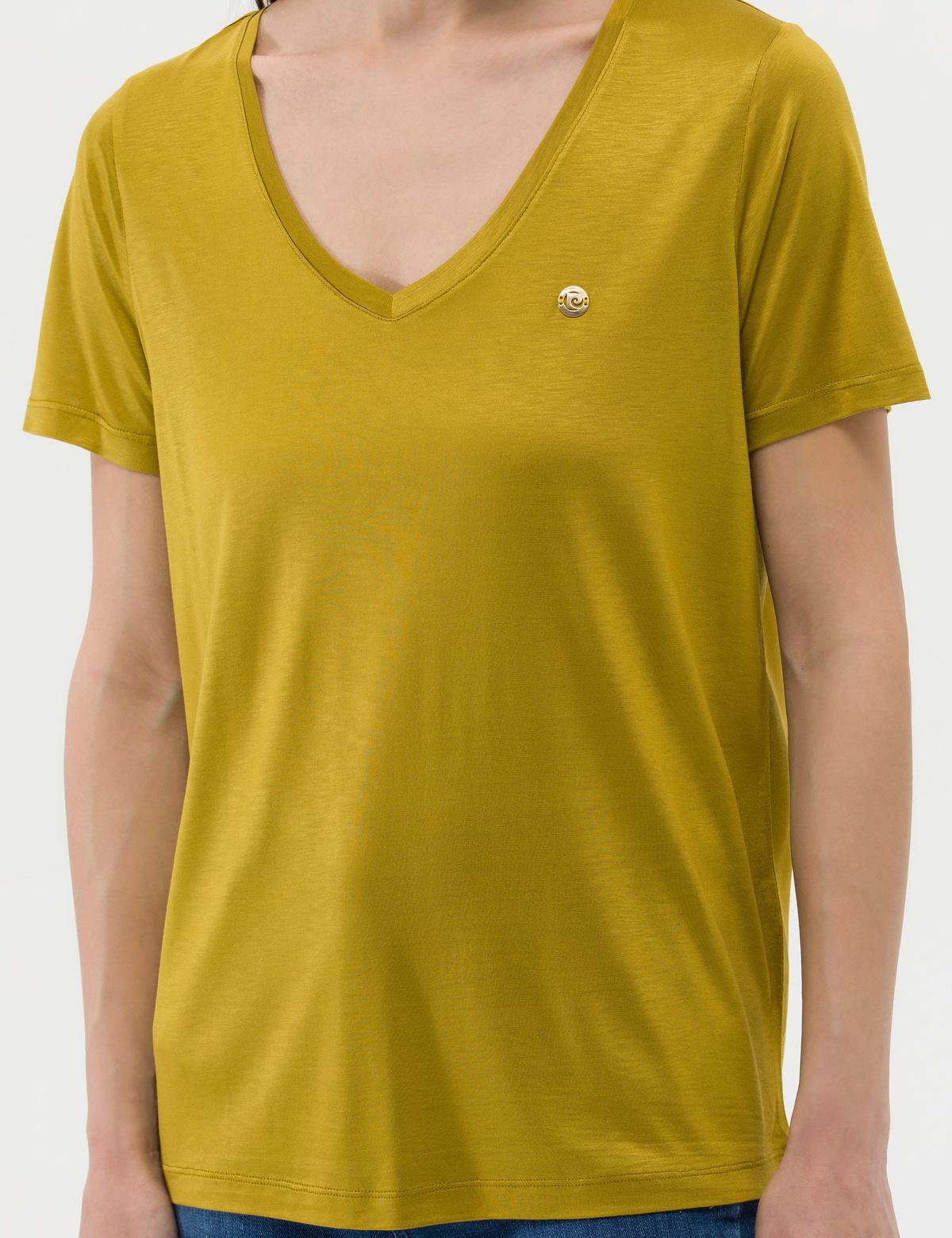 Yeşil Regular Fit Tişört - 50263518052