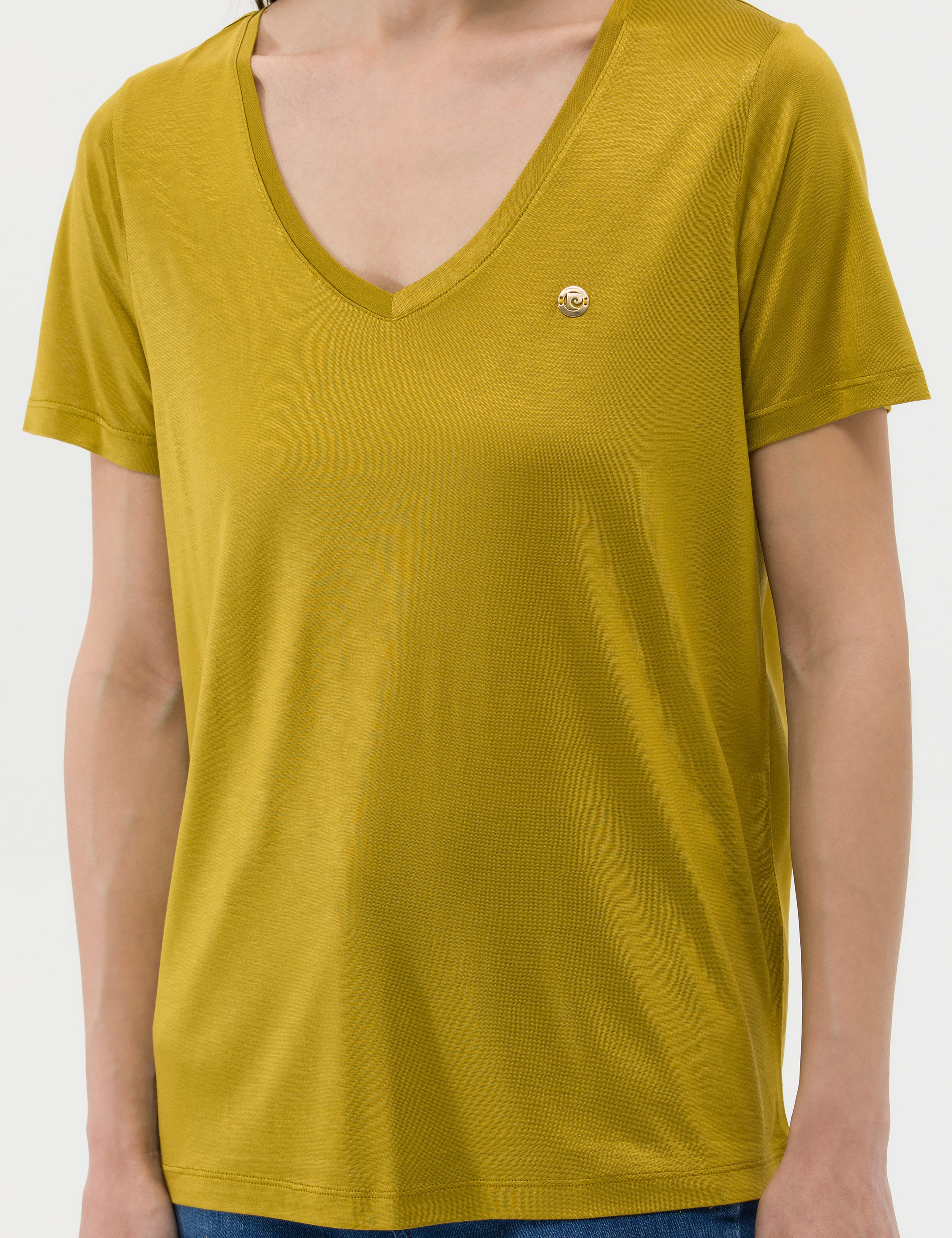 Yeşil Regular Fit Tişört - Image 6