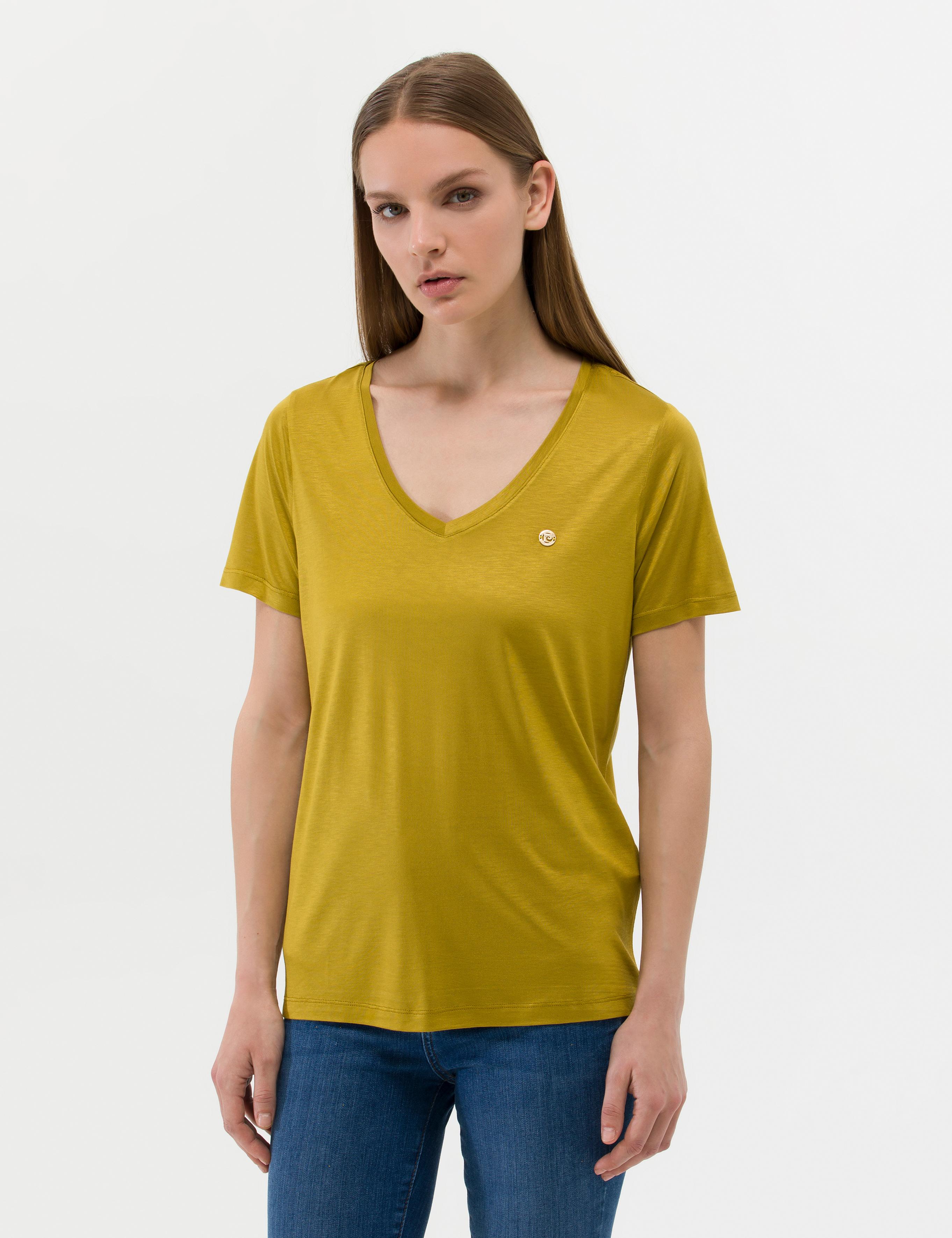 Yeşil Regular Fit Tişört