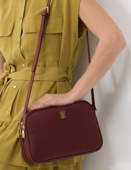 Bordo Çapraz Çanta - 50277851005