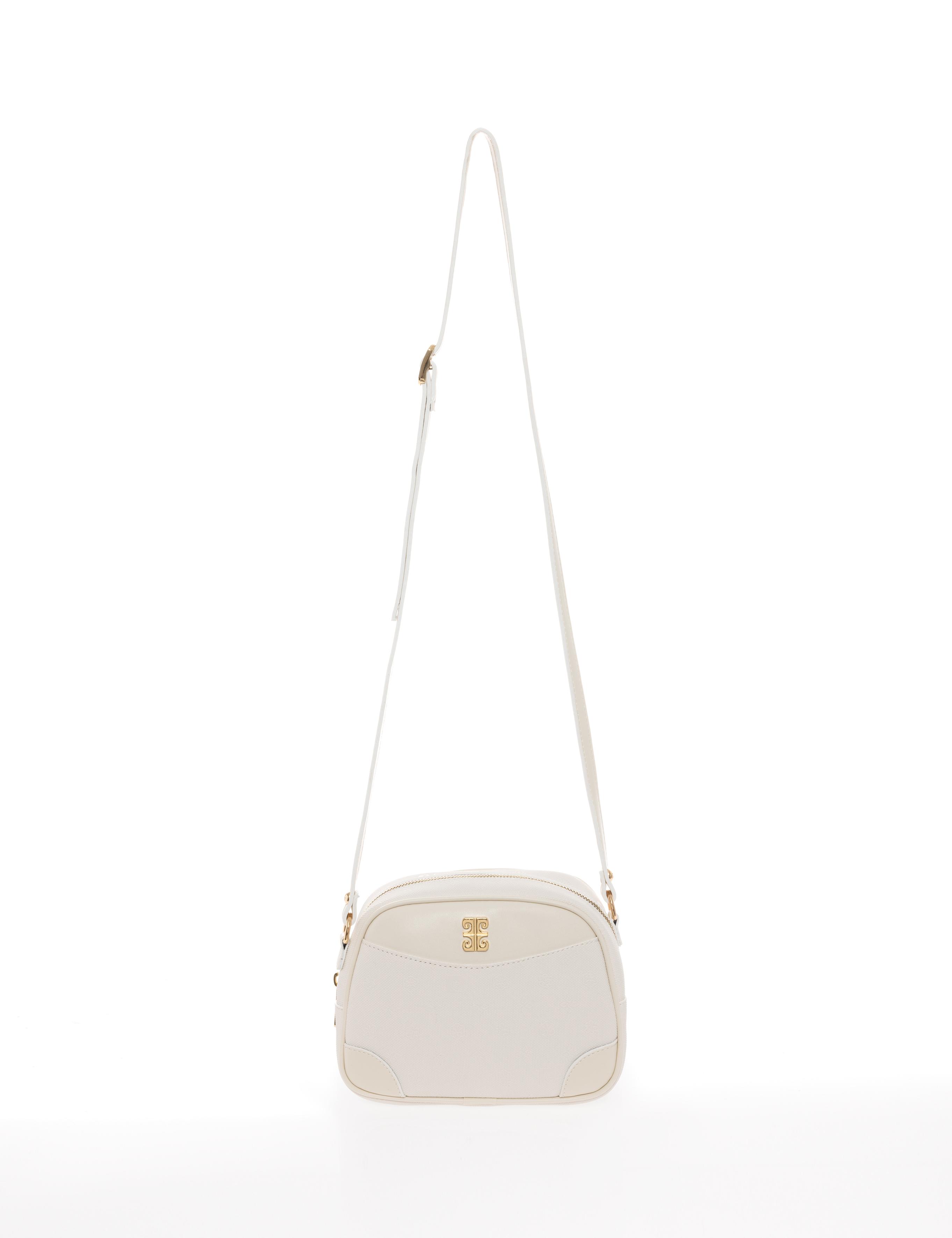 Beyaz Çapraz Çanta