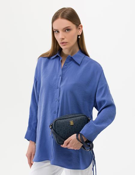 Lacivert Çapraz Çanta - 50279198005