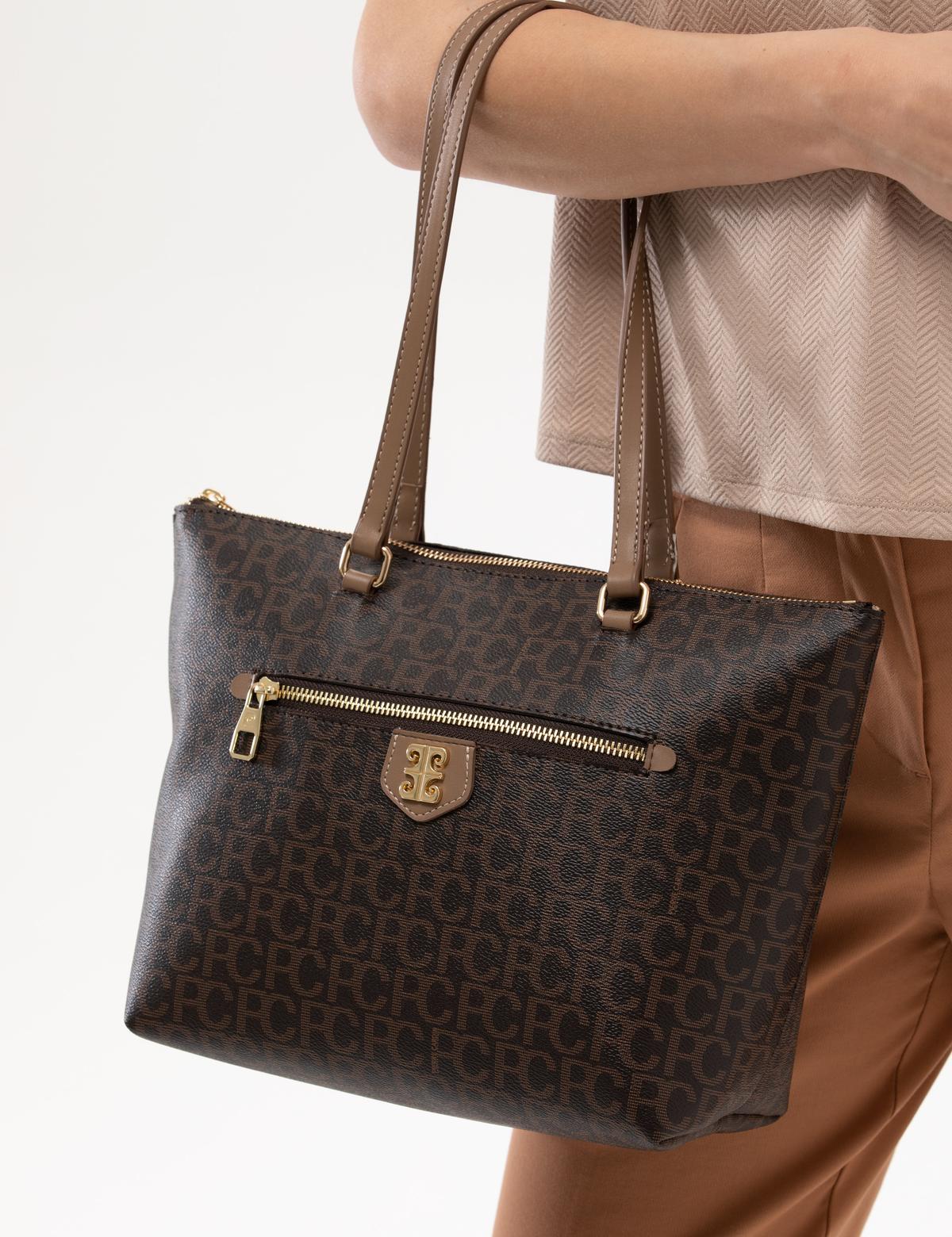 Kahverengi Omuz Çantası - 50279206002