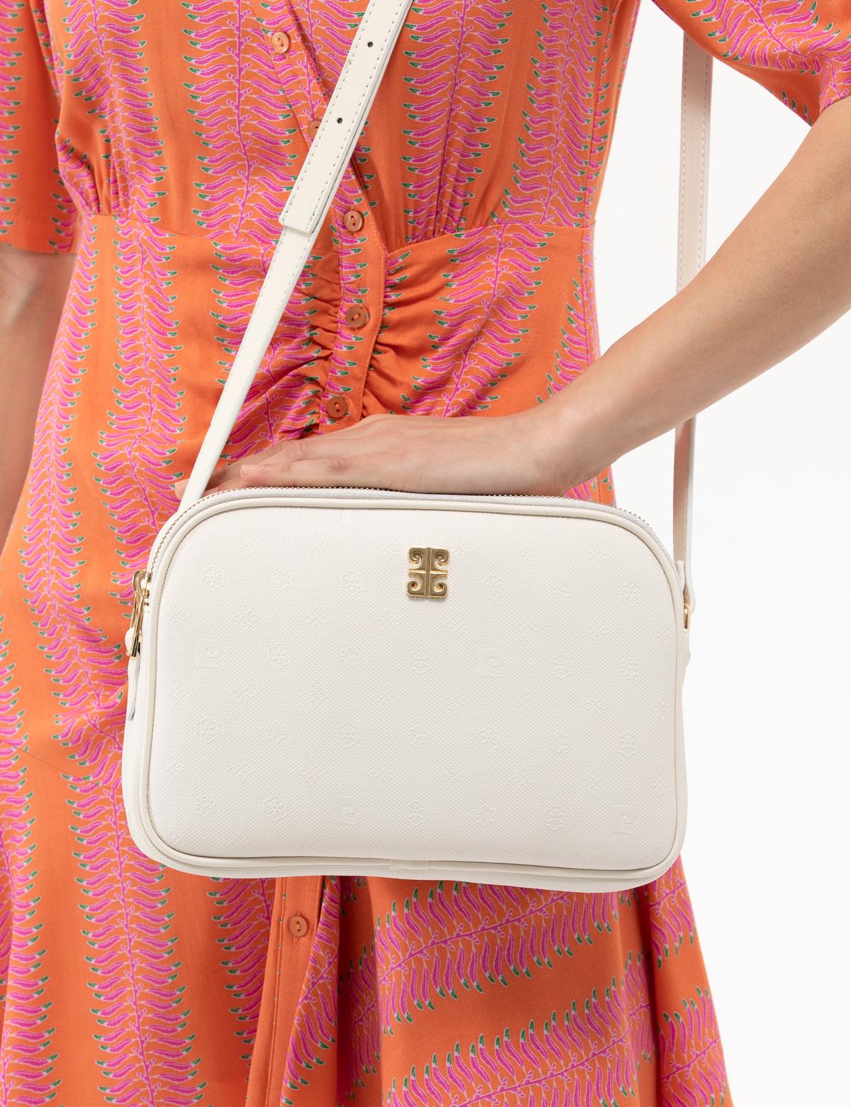 Beyaz Çapraz Çantası - 50277851006