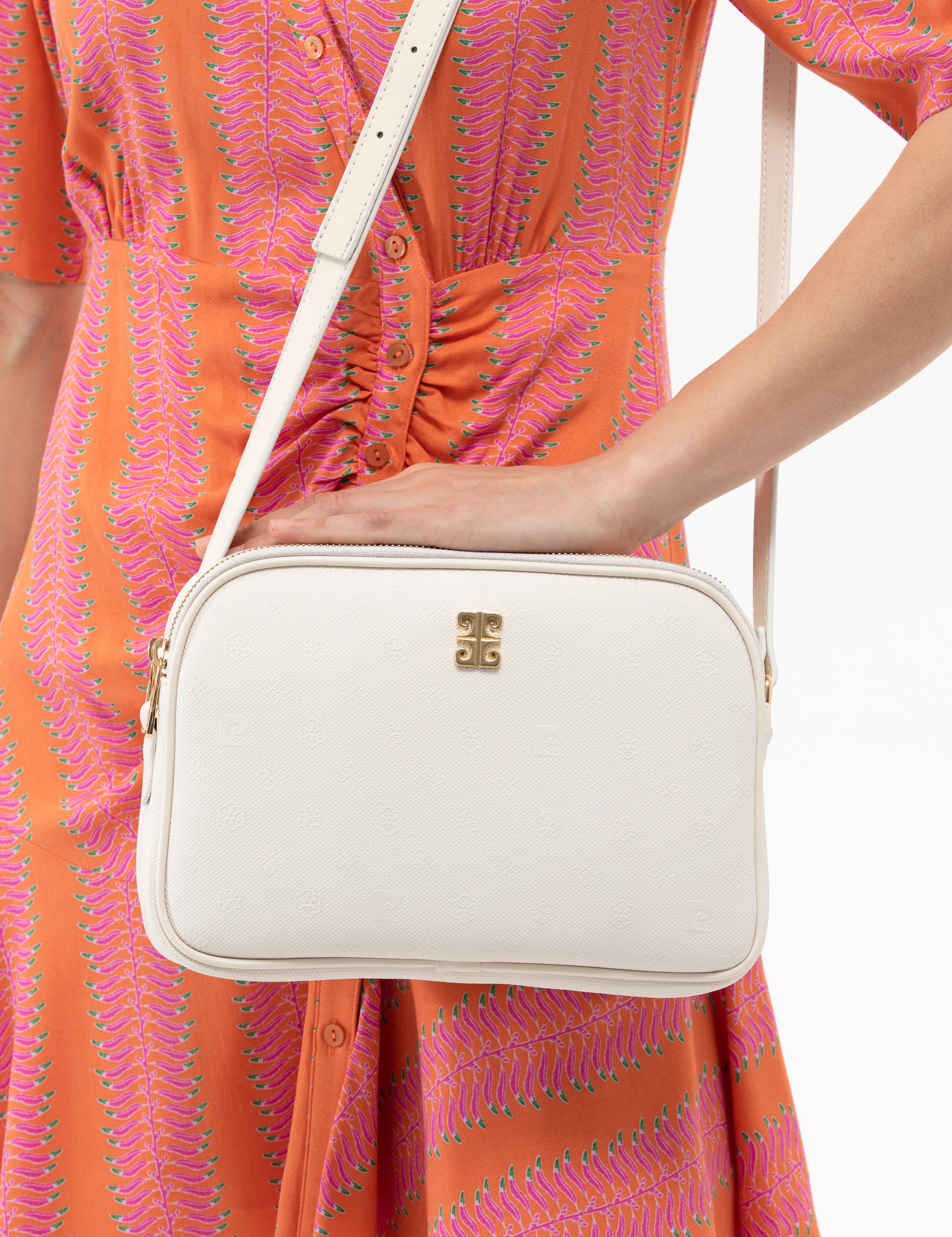 Beyaz Çapraz Çantası