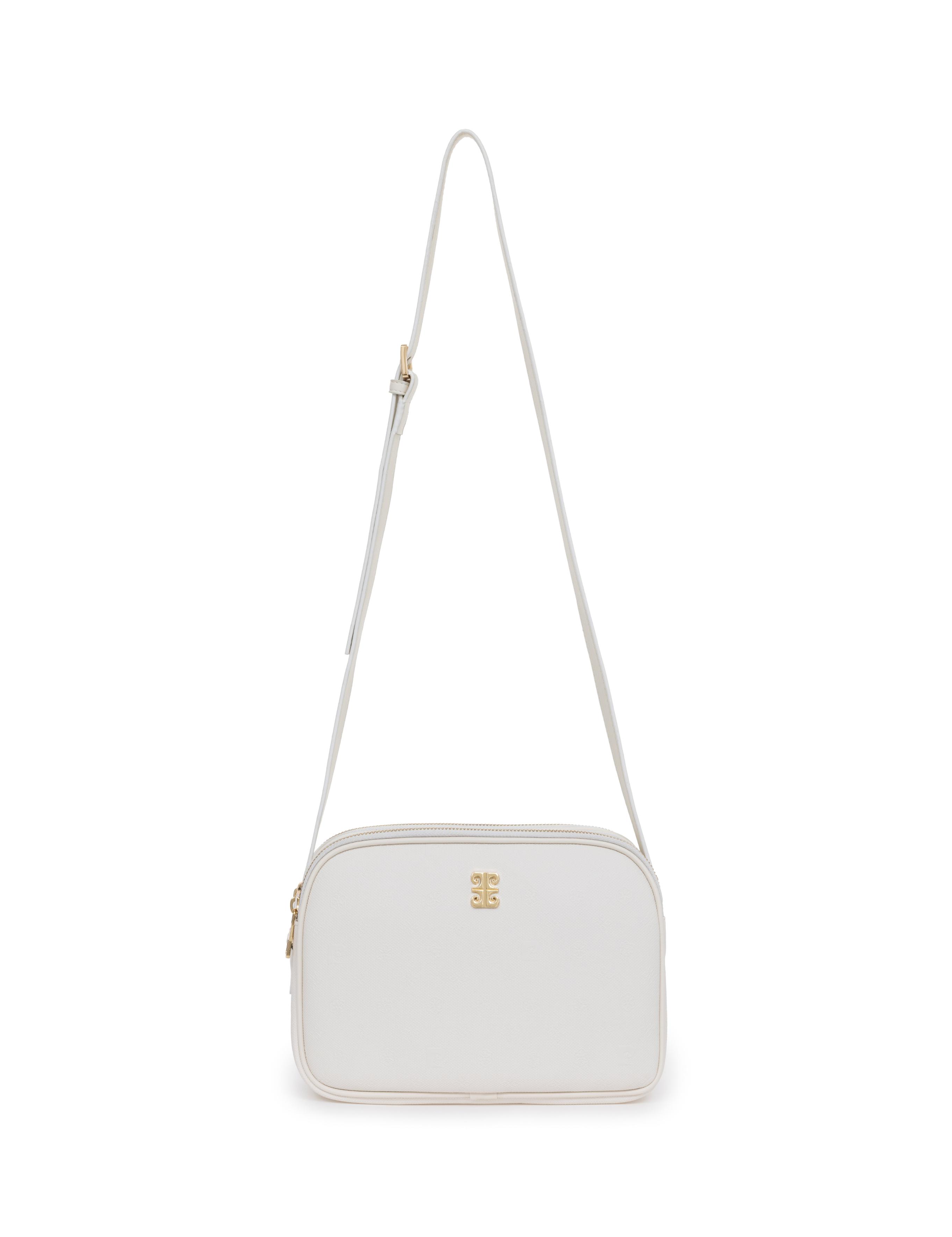 Beyaz Çapraz Çantası