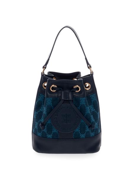 Denim Büzgülü Çanta - 50279144002